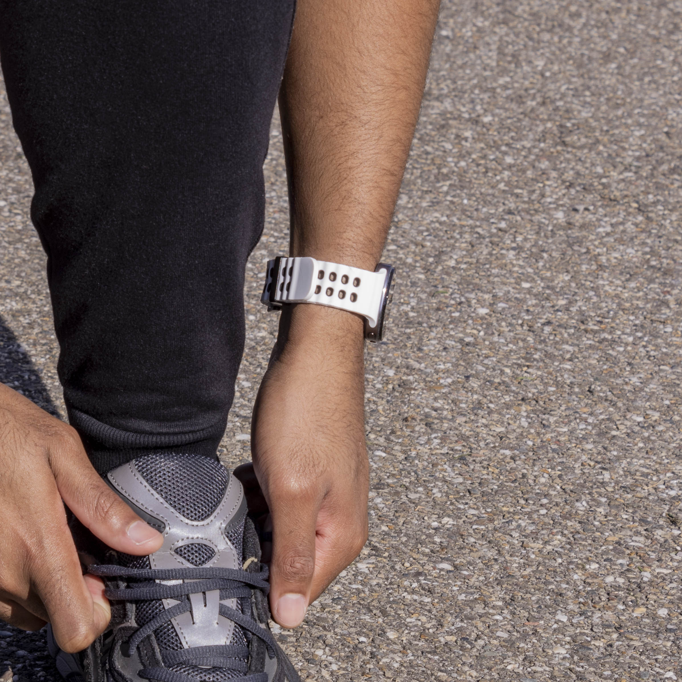 Bracelet Ocean Samsung Galaxy Watch 8 - 40mm (blanc/noir)