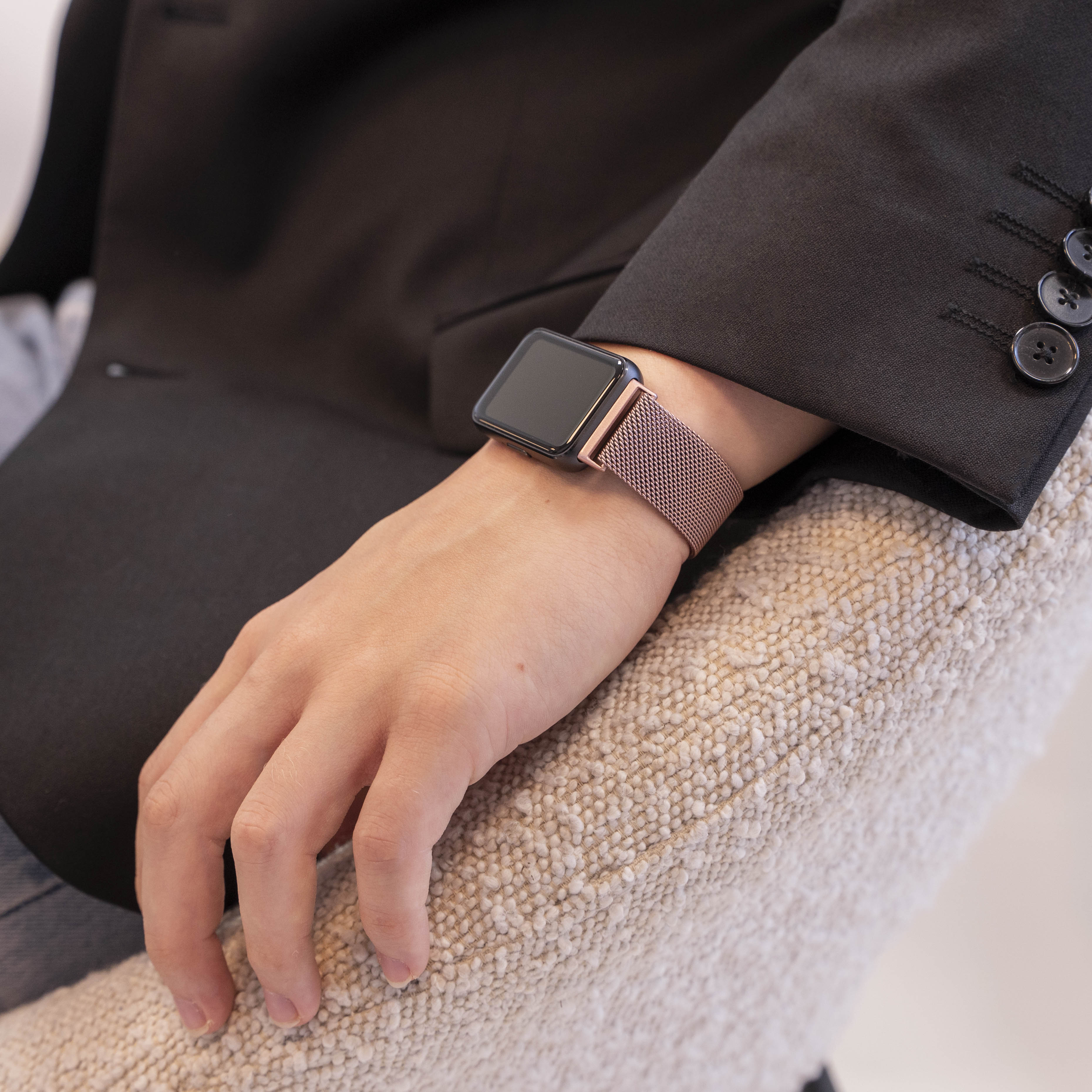 Bracelet Milanais Samsung Galaxy Fit 3 (rose)