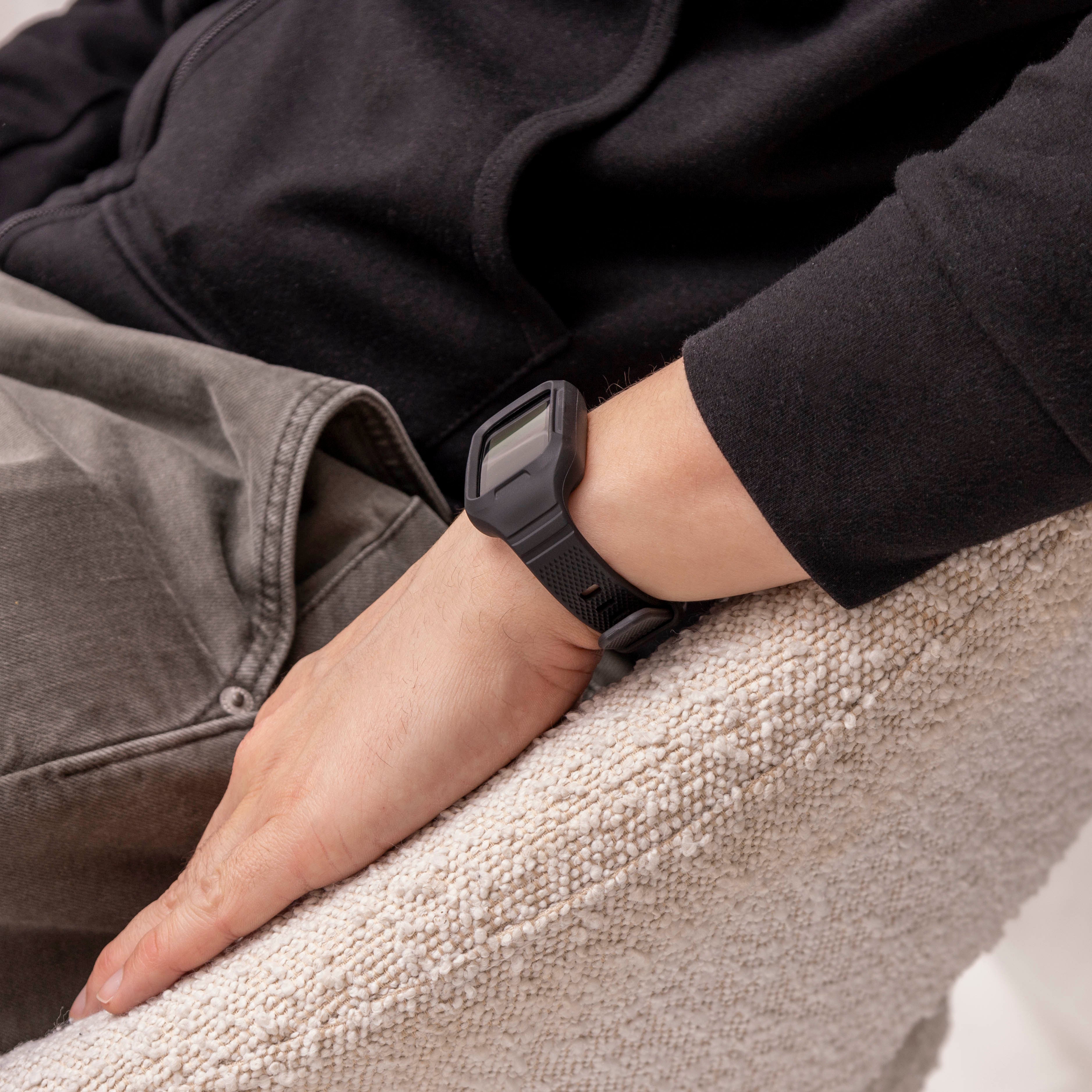 Bracelet TPU avec cadre Huawei Band 8 (noir)