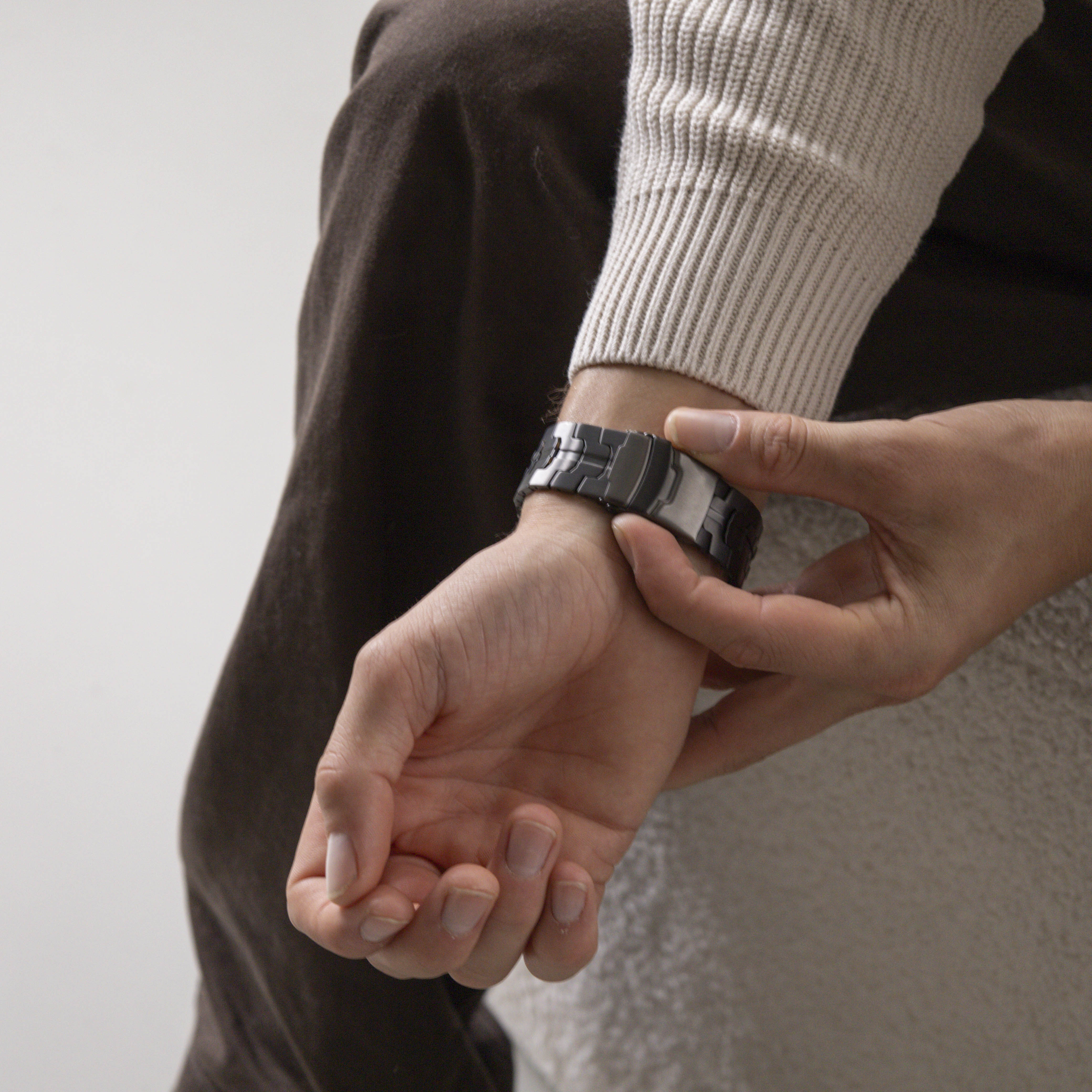 Bracelet titane 'Iron' Samsung Galaxy Watch Ultra (graphite)