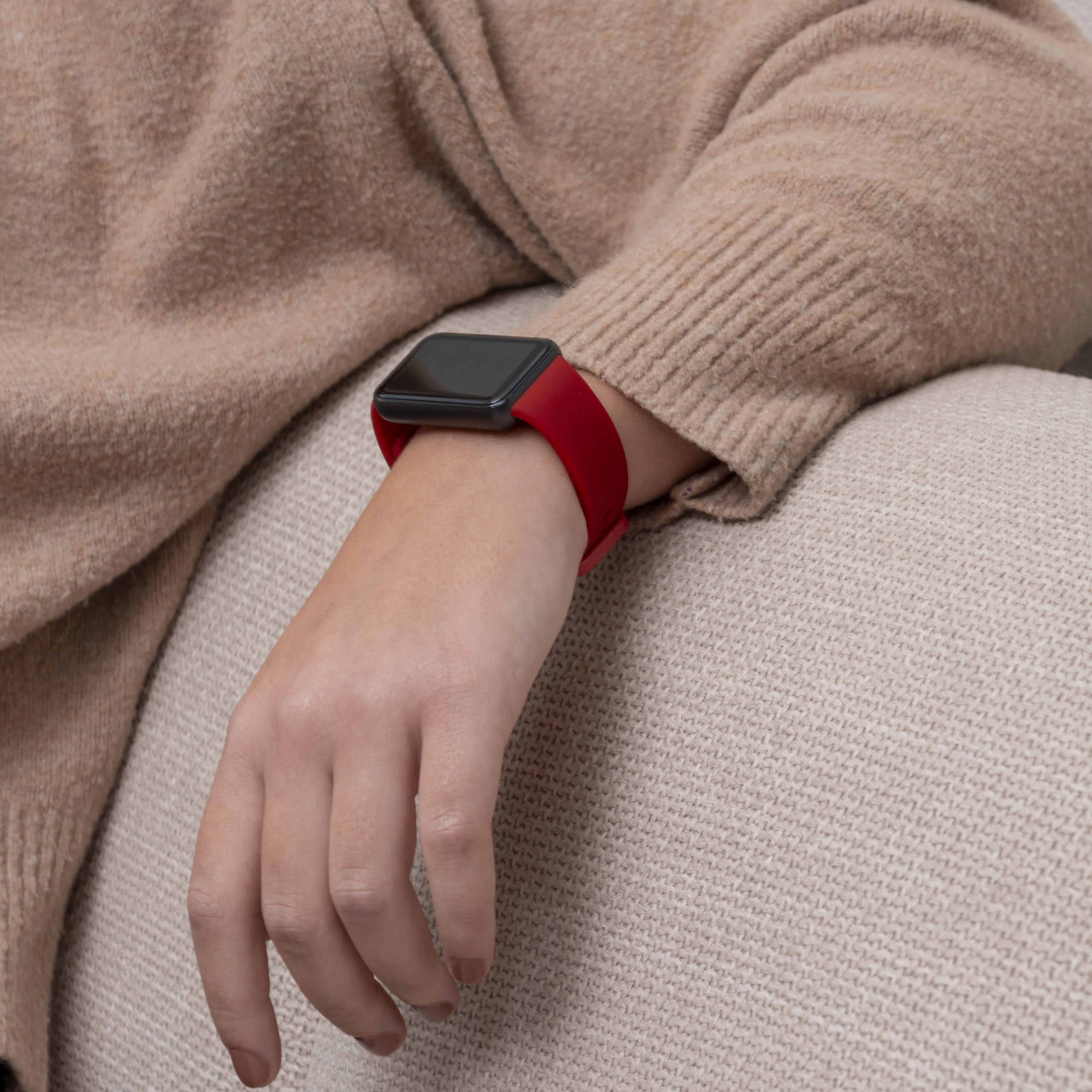 Bracelet silicone Samsung Galaxy Fit 3 (rouge)
