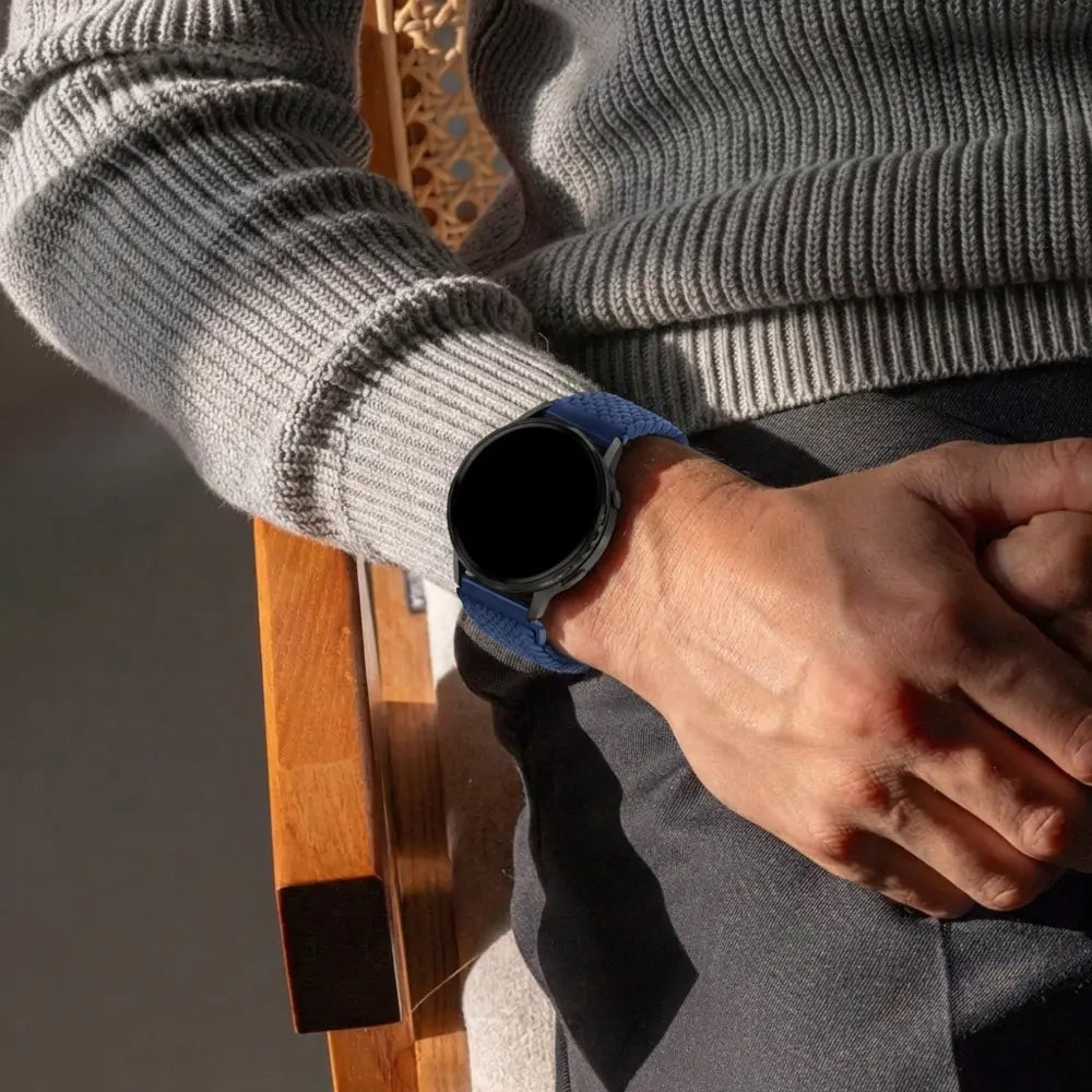 Bandz Garmin Venu 3 Braided Strap 'Parachute' (Blue)