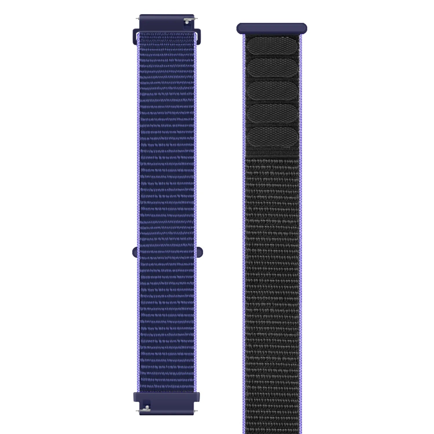 Bracelet nylon Garmin Forerunner 255 (bleu/noir)