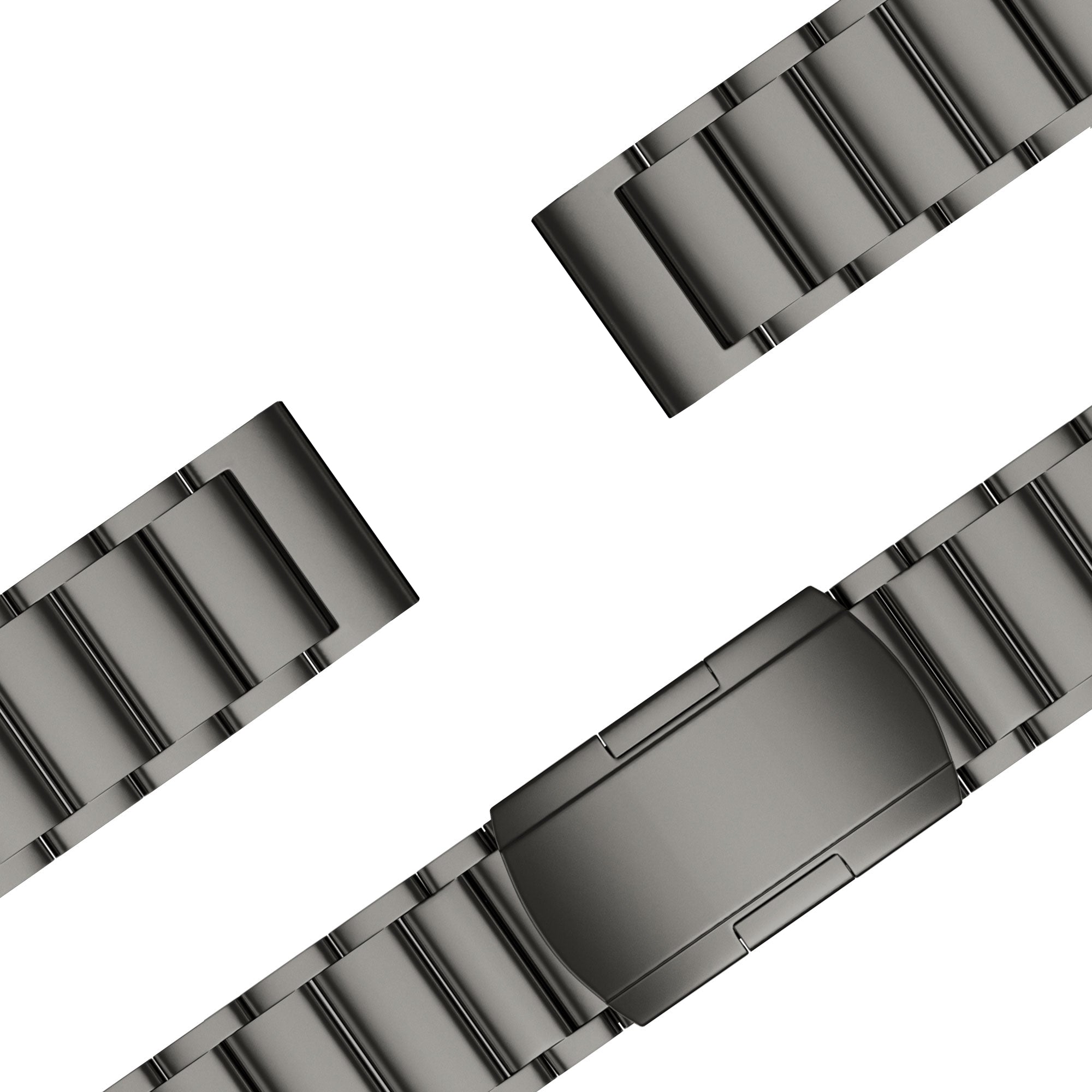 Bandz Bracelet titane à maillons Garmin D2 Air X15 (graphite)