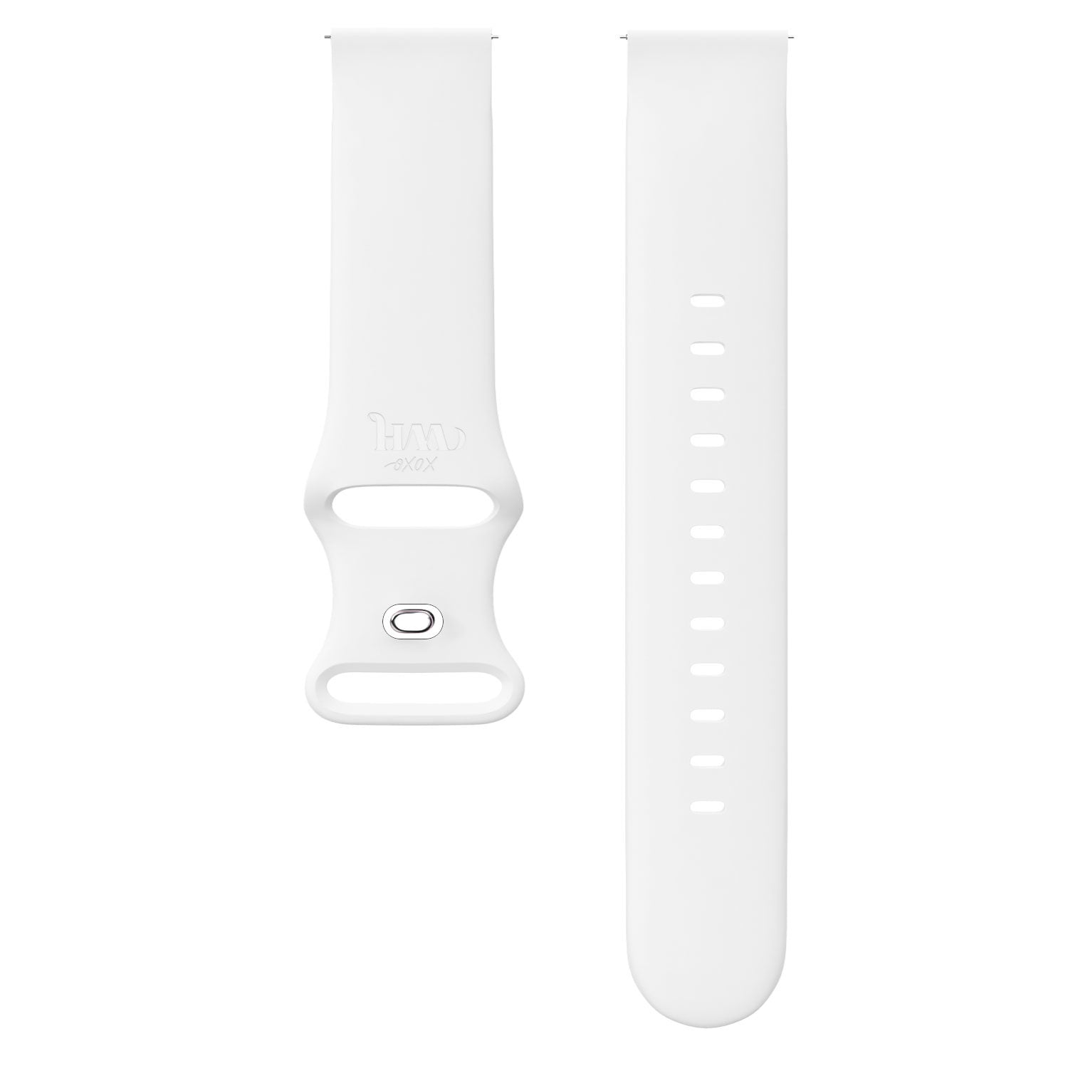 xoxo Wildhearts Samsung Galaxy Watch 6 - 44mm Silicone Strap (White)