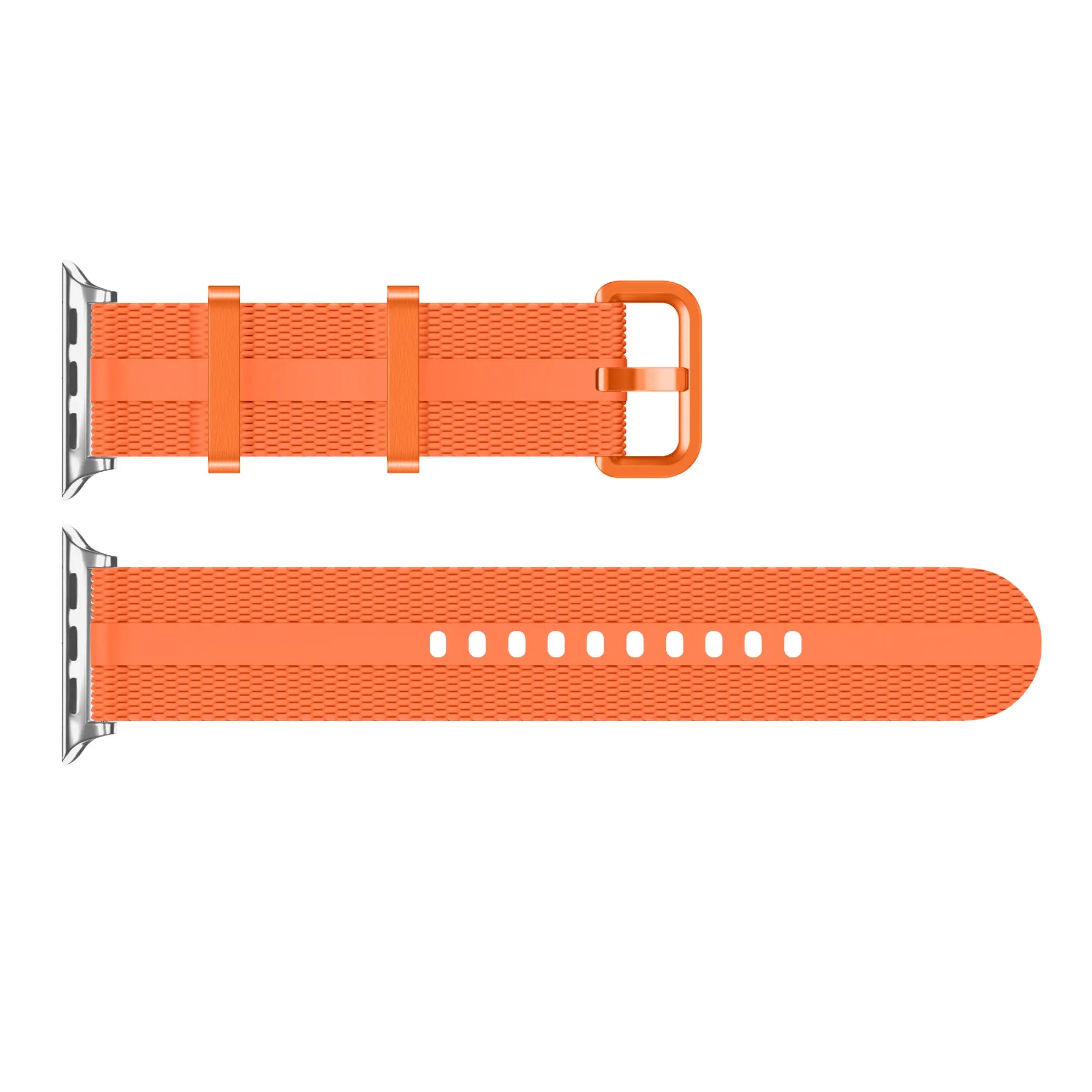 Bracelet active silicone Apple Watch (orange)
