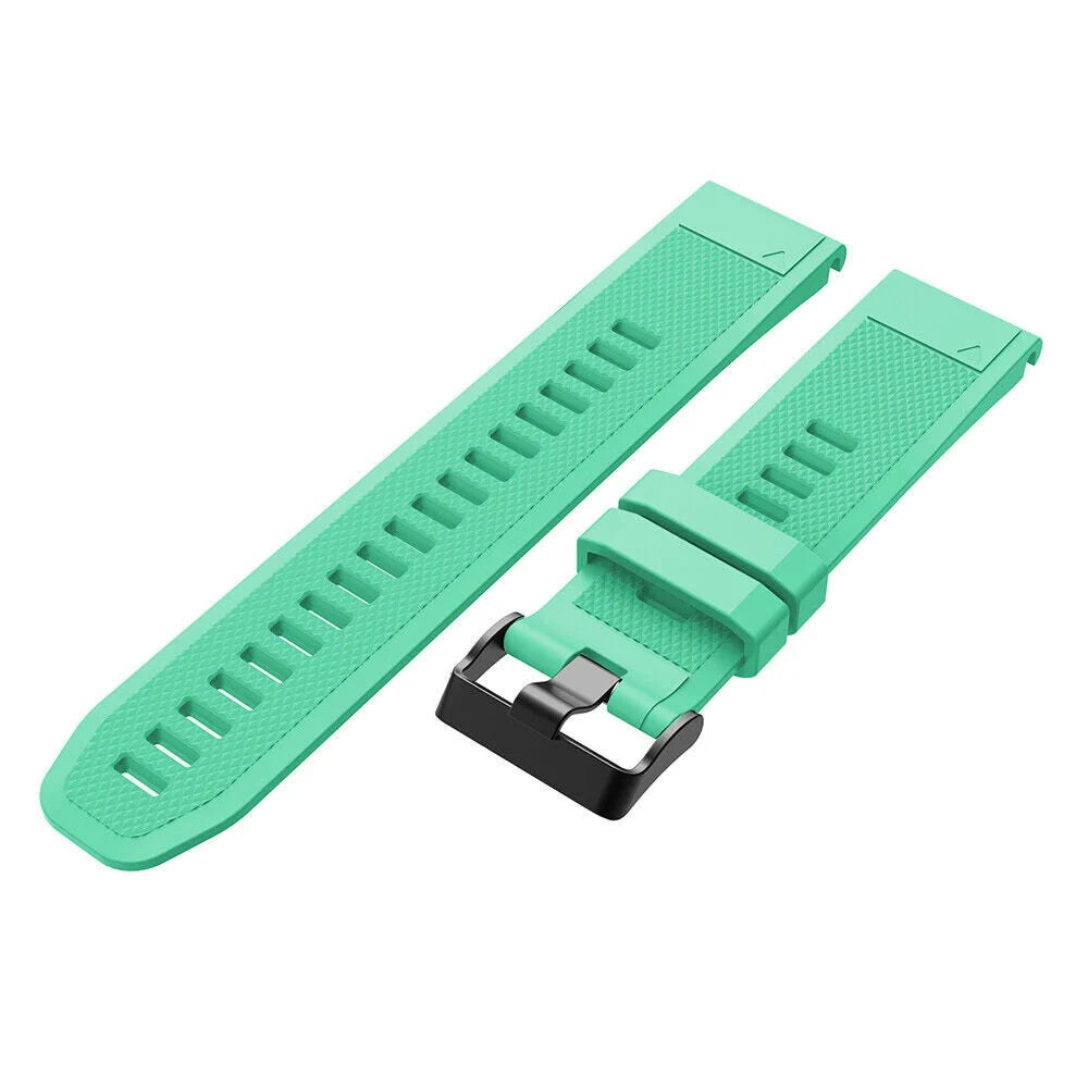 Bracelet silicone Garmin Tactix 8 - 47mm (aqua)