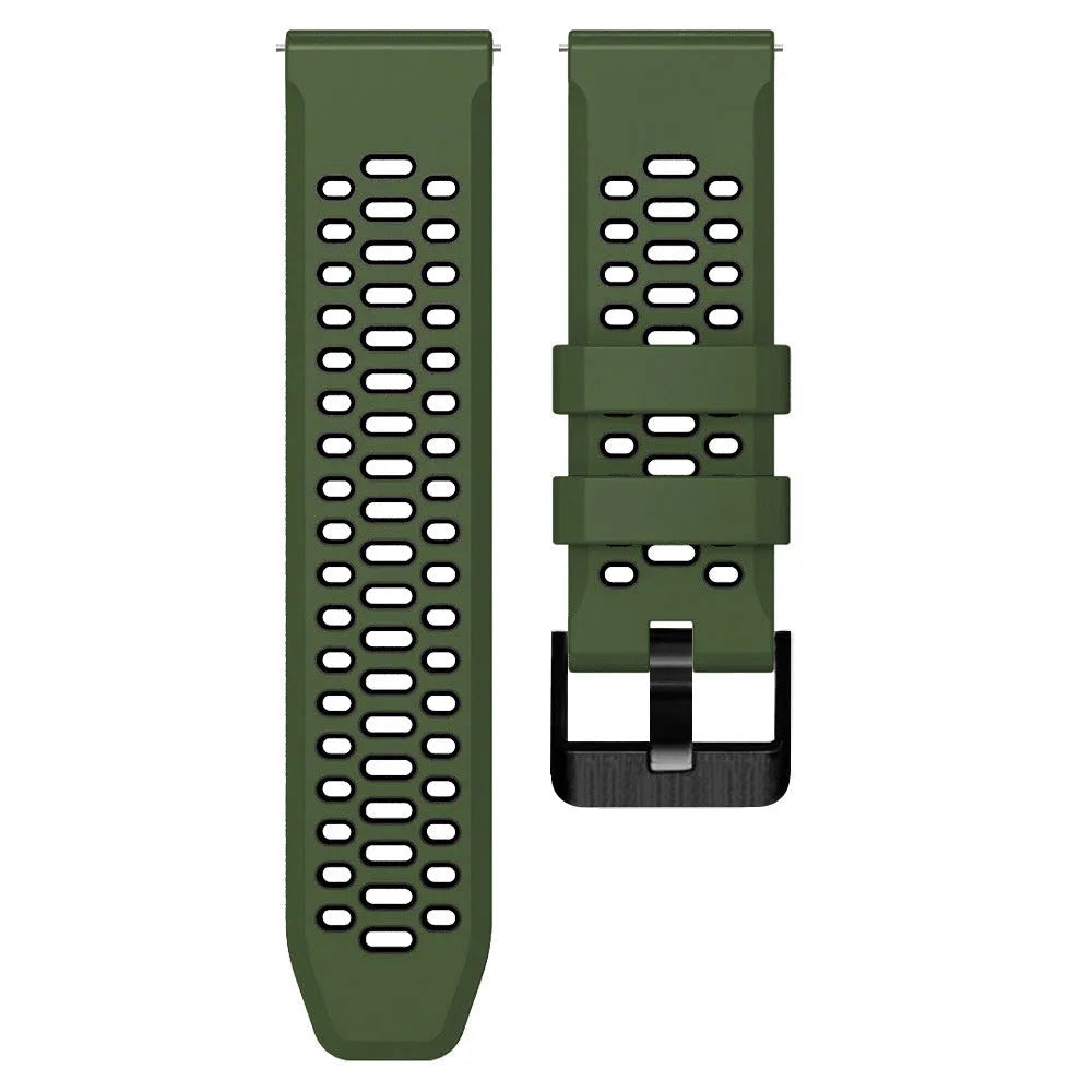 Nomad Bracelet sport avec boucle Coros (vert/noir)