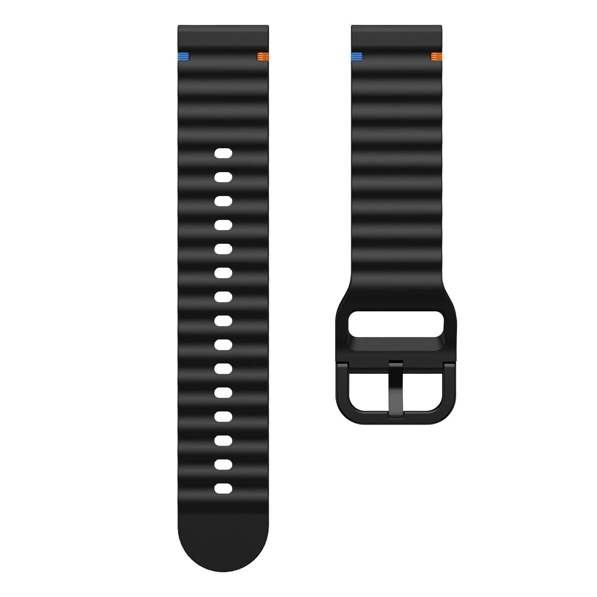 Suunto 9 Peak Wave Silicone Strap (Black)