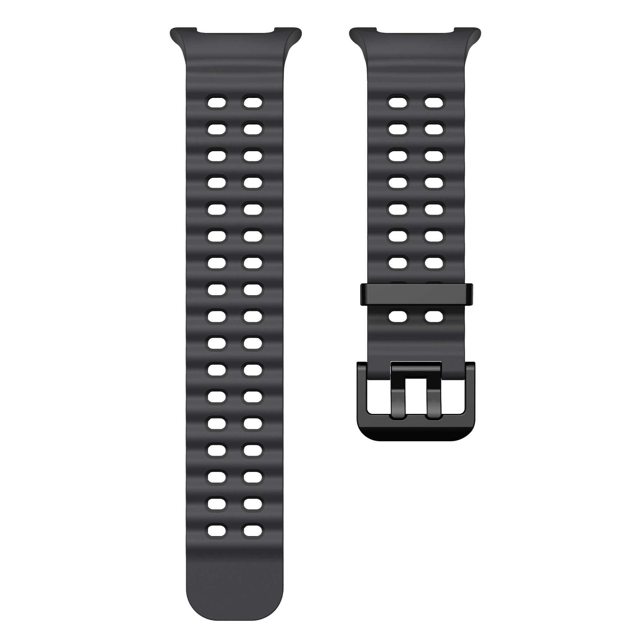 Samsung Galaxy Watch 9 - 44mm Ocean Strap (Dark Grey/Black)