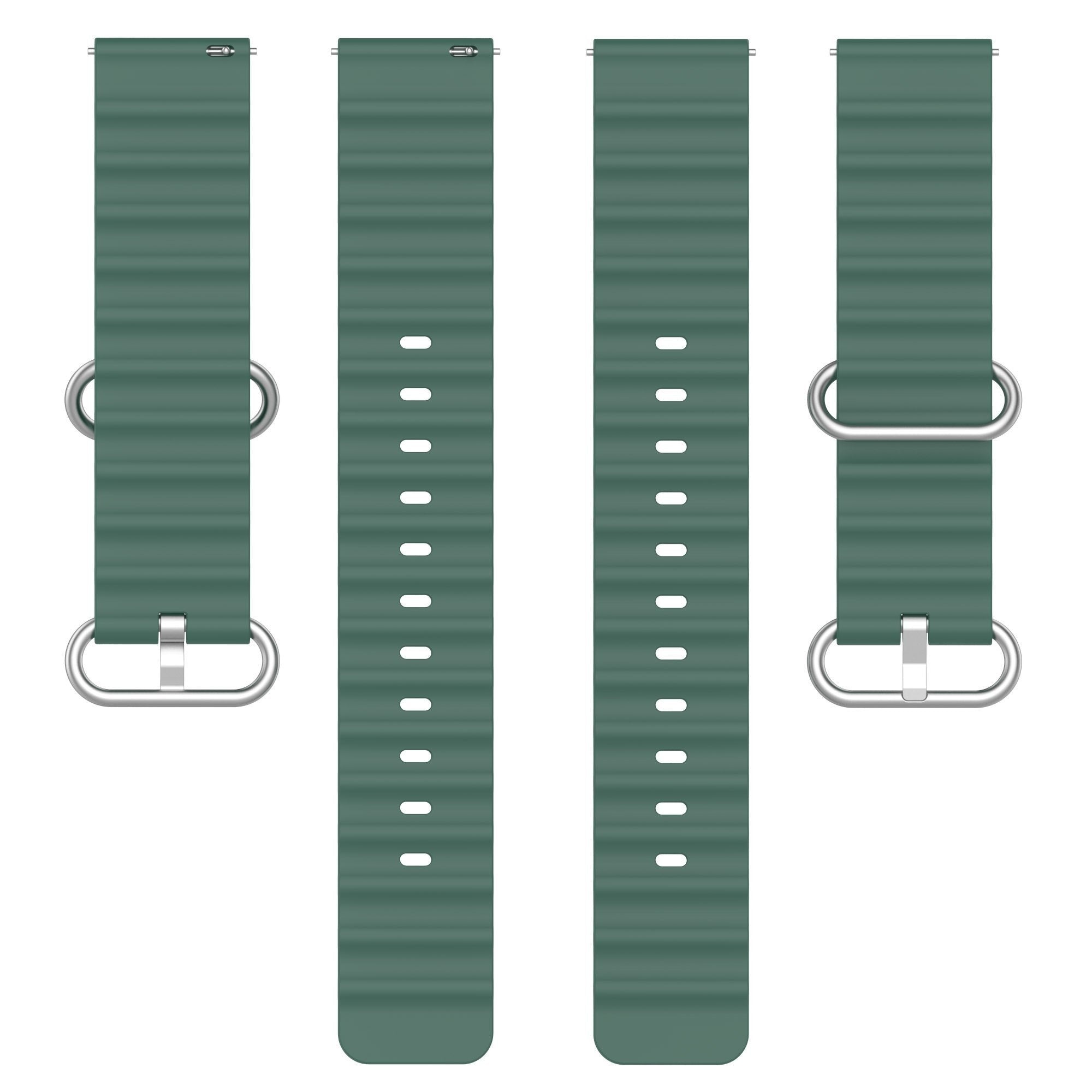 Bracelet ondulé Huawei Watch GT 6 Pro - 46mm (vert foncé)
