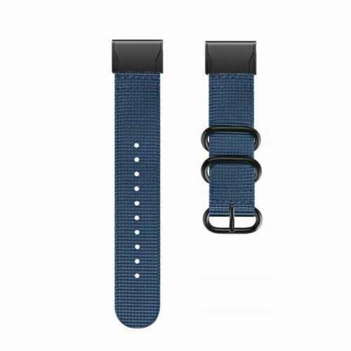 Bracelet nylon avec boucle Garmin Descent MK3i - 51mm (bleu)