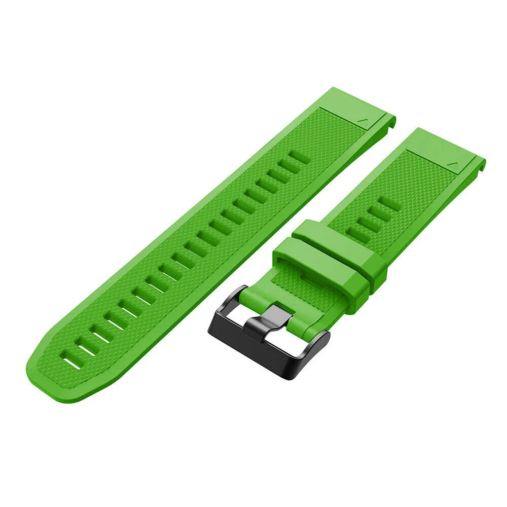 Bracelet silicone Garmin Tactix 8 - 47mm (vert)