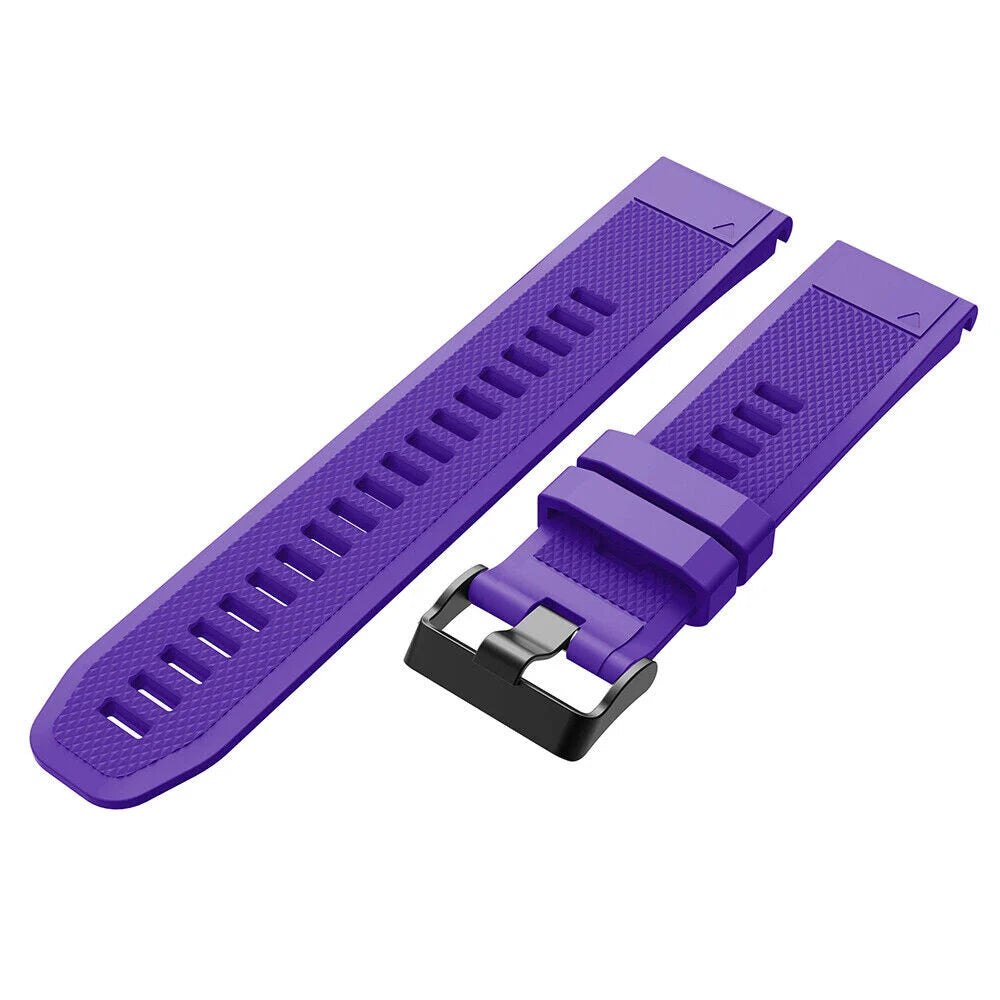 Bracelet silicone Garmin Tactix 8 - 47mm (violet)