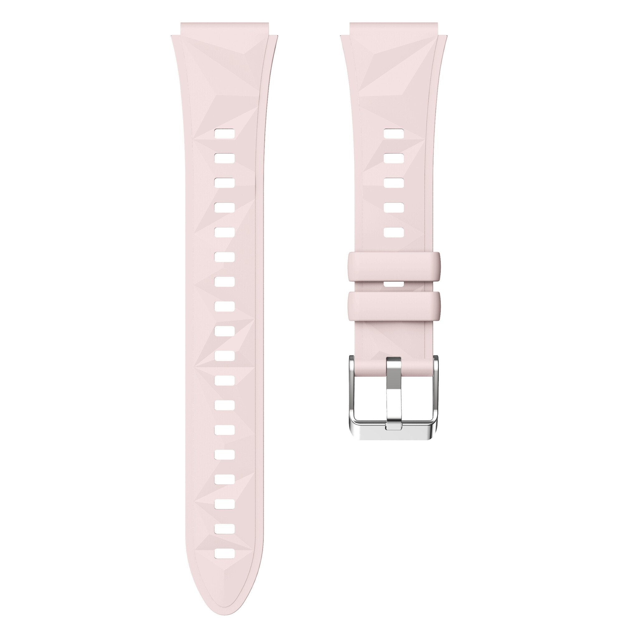 Bracelet silicone Premium Huawei Watch 5 - 42mm (rose)