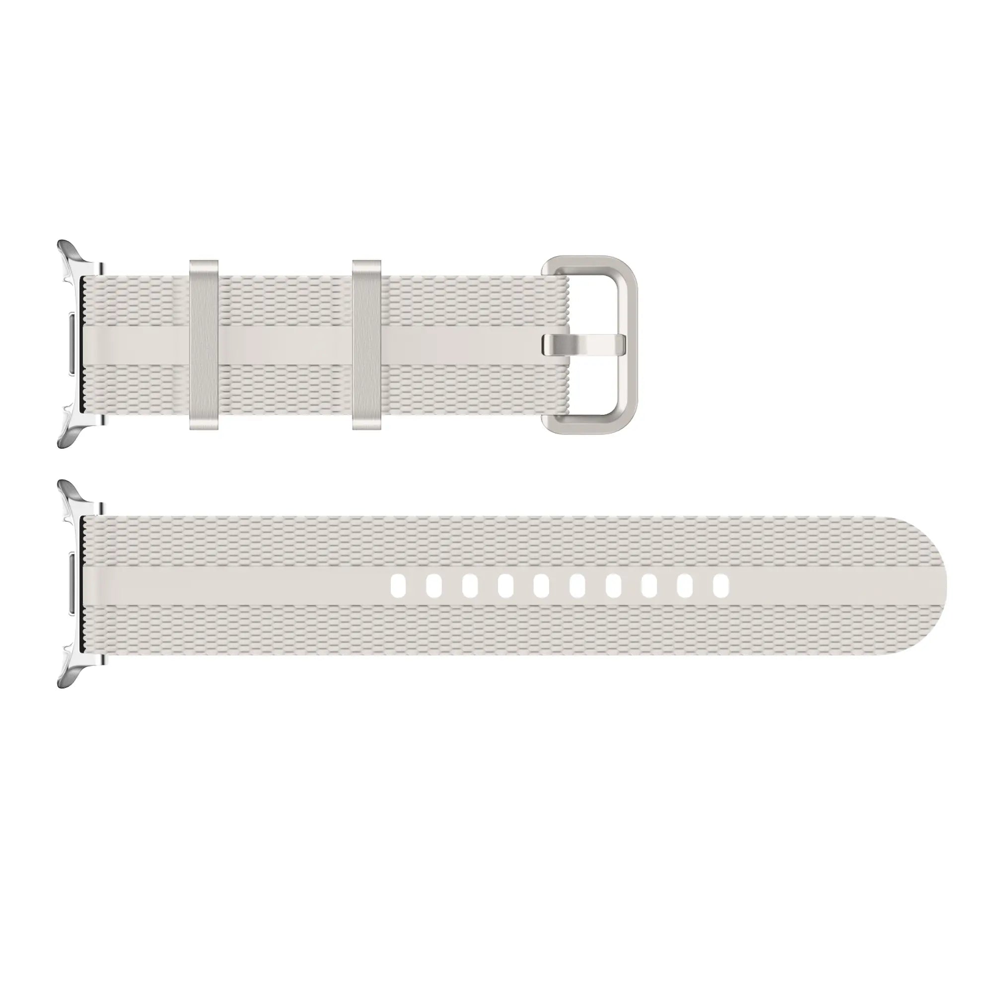 Bracelet active silicone Samsung Galaxy Watch 9 - 40mm (lumière stellaire)