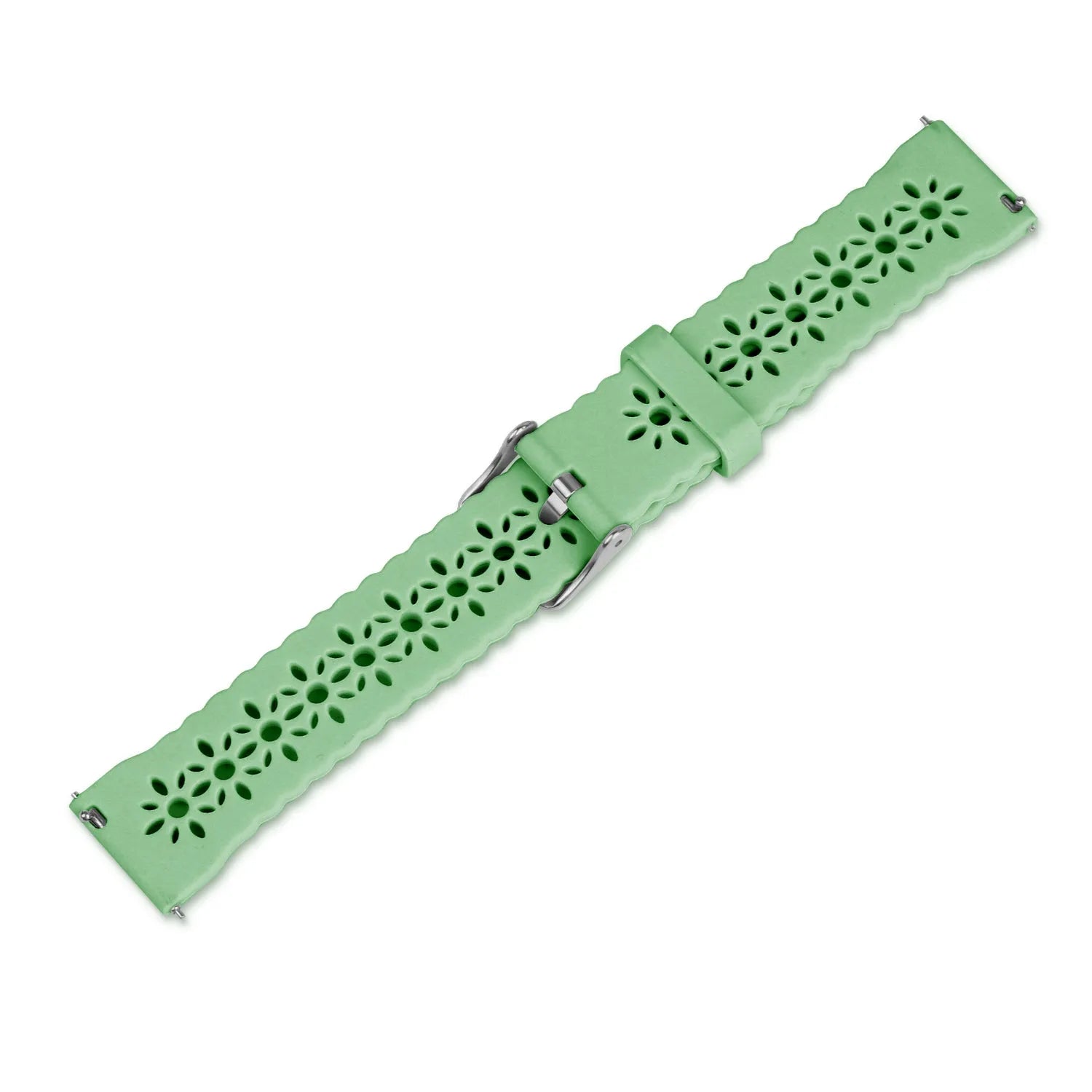 Coros Apex 42mm Patterned Silicone Strap (Green)