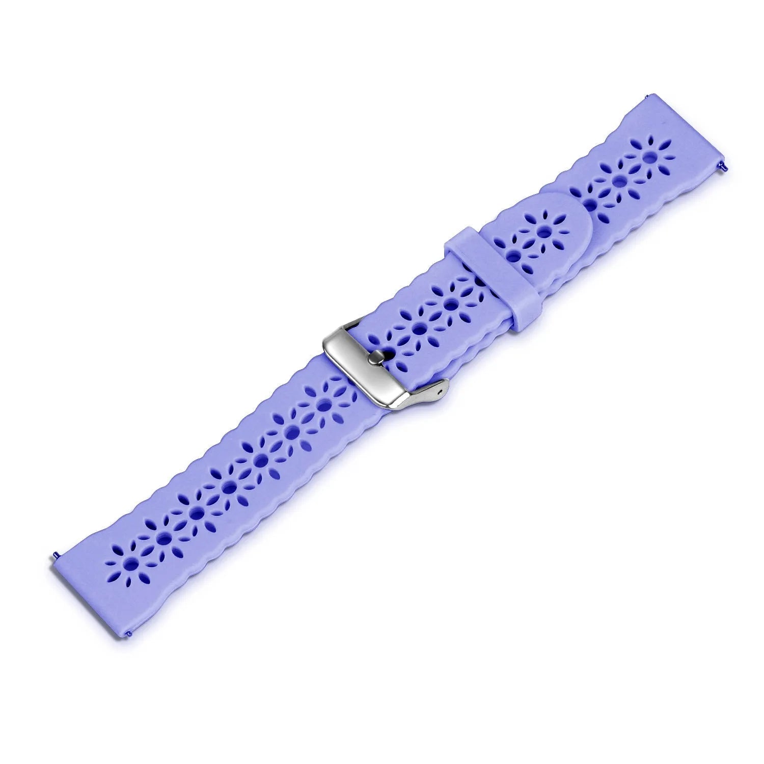 Bracelet de silicone avec relief Amazfit GTR Mini (lila)