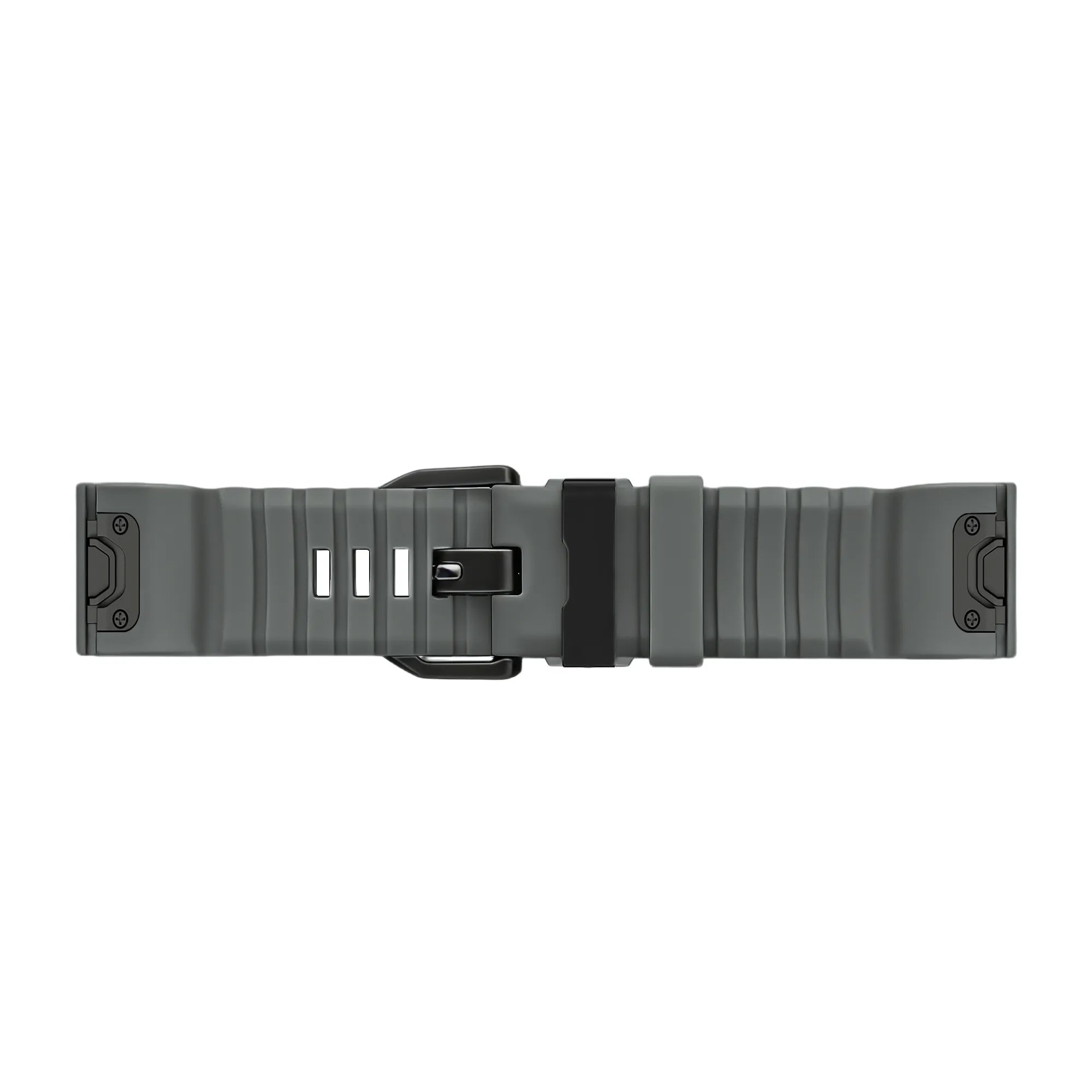 Garmin Quatix 3 / 6x / 7x Solar Trail Silicone Strap (Dark Grey)