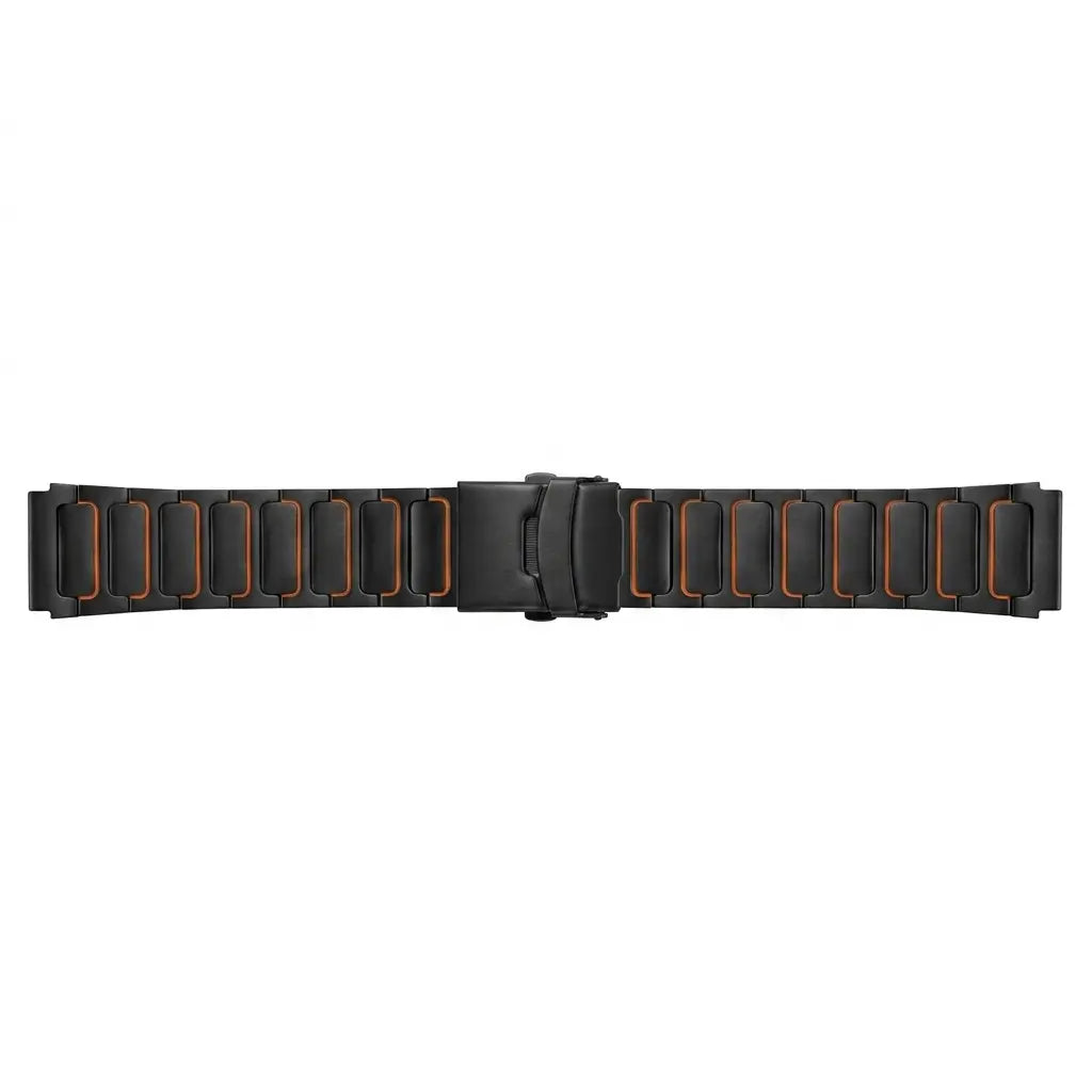 OnePlus Watch Turtle Titanium Strap (Black/Orange)