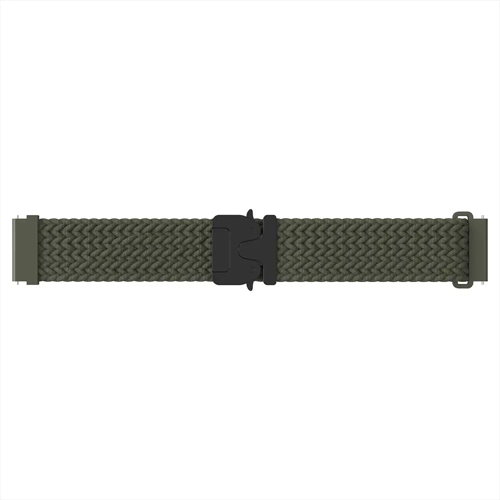 Bracelet tressé boucle en P Garmin Forerunner 170 (vert)