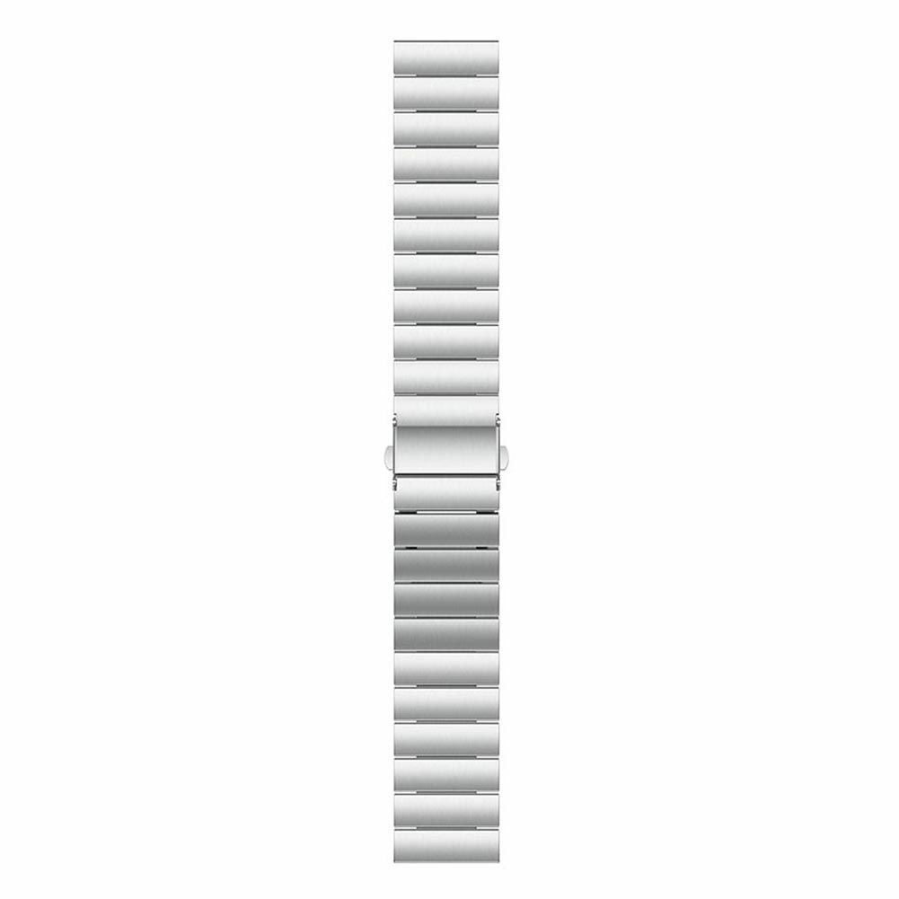 Amazfit Active Max Premium Metal Strap (Silver)
