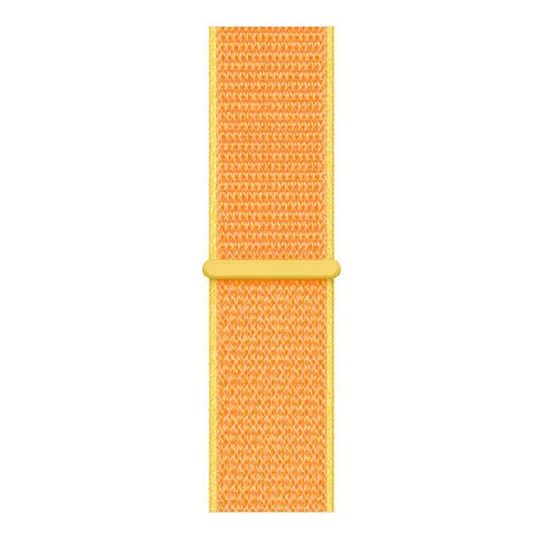 Bracelet nylon Fossil Gen 4 Explorist HR (jaune clair)