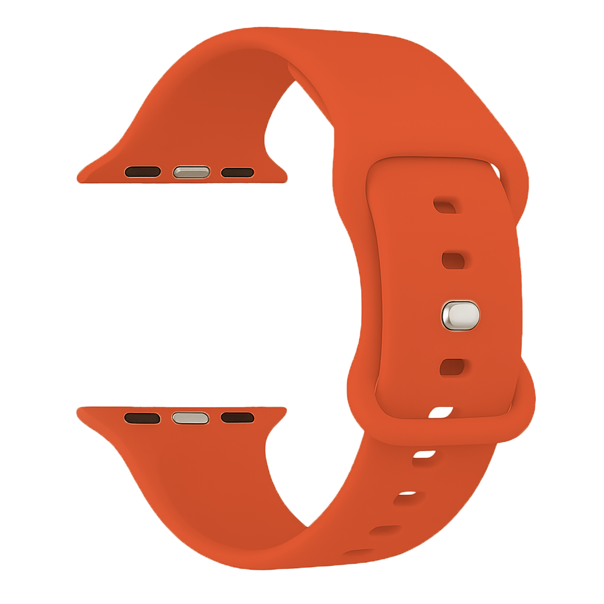 Bracelet silicone classique Apple Watch Ultra (orange)