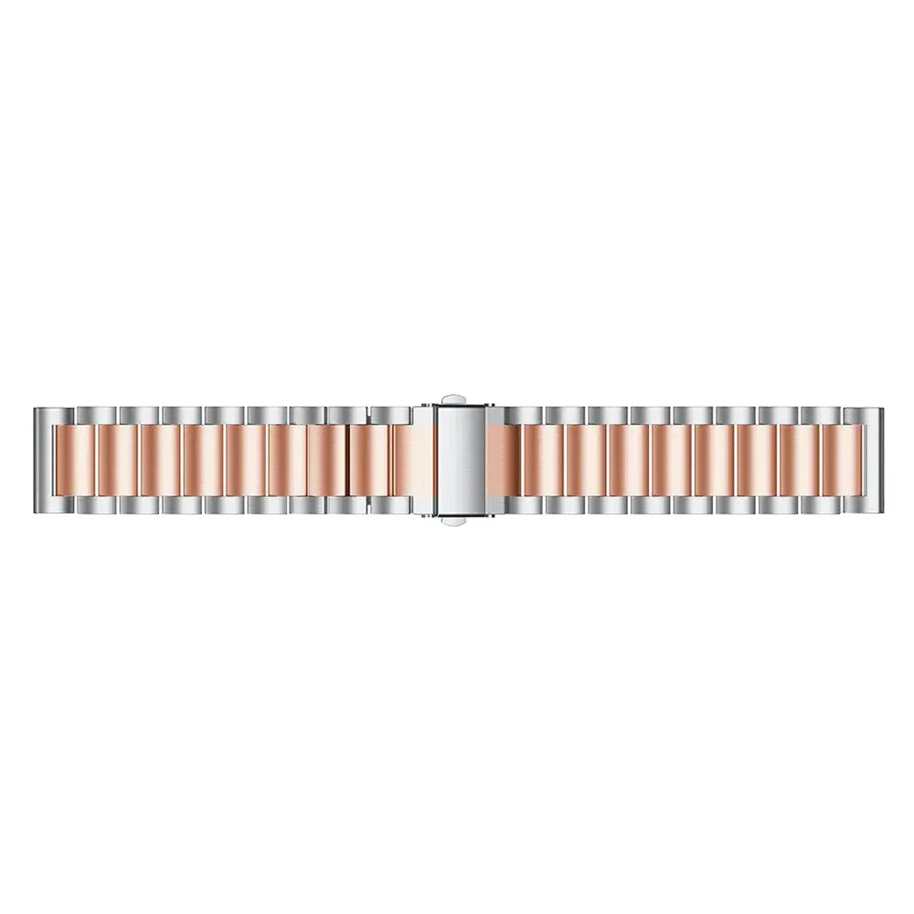 Bracelet acier Garmin Forerunner 70 (argent/or rose)