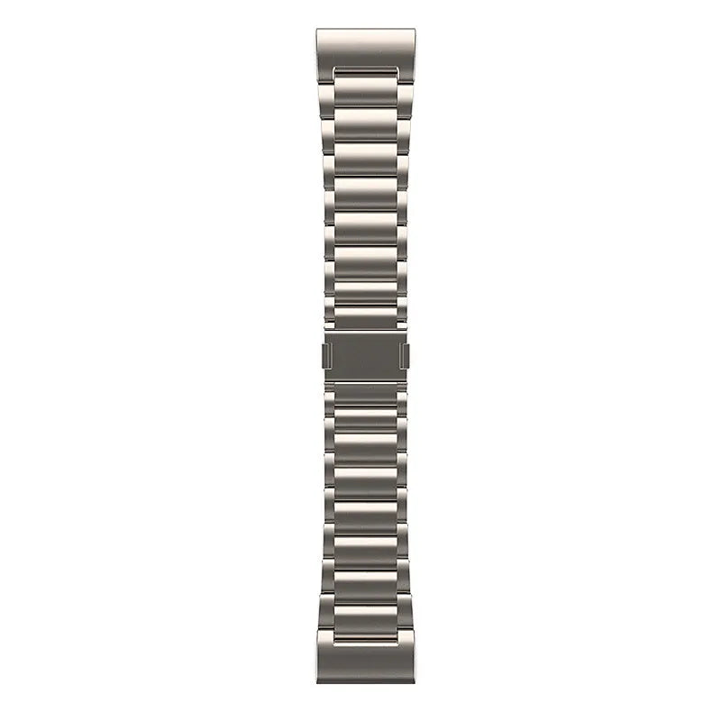 Magnetic Titanium Strap, laid flat, joined, direct top view