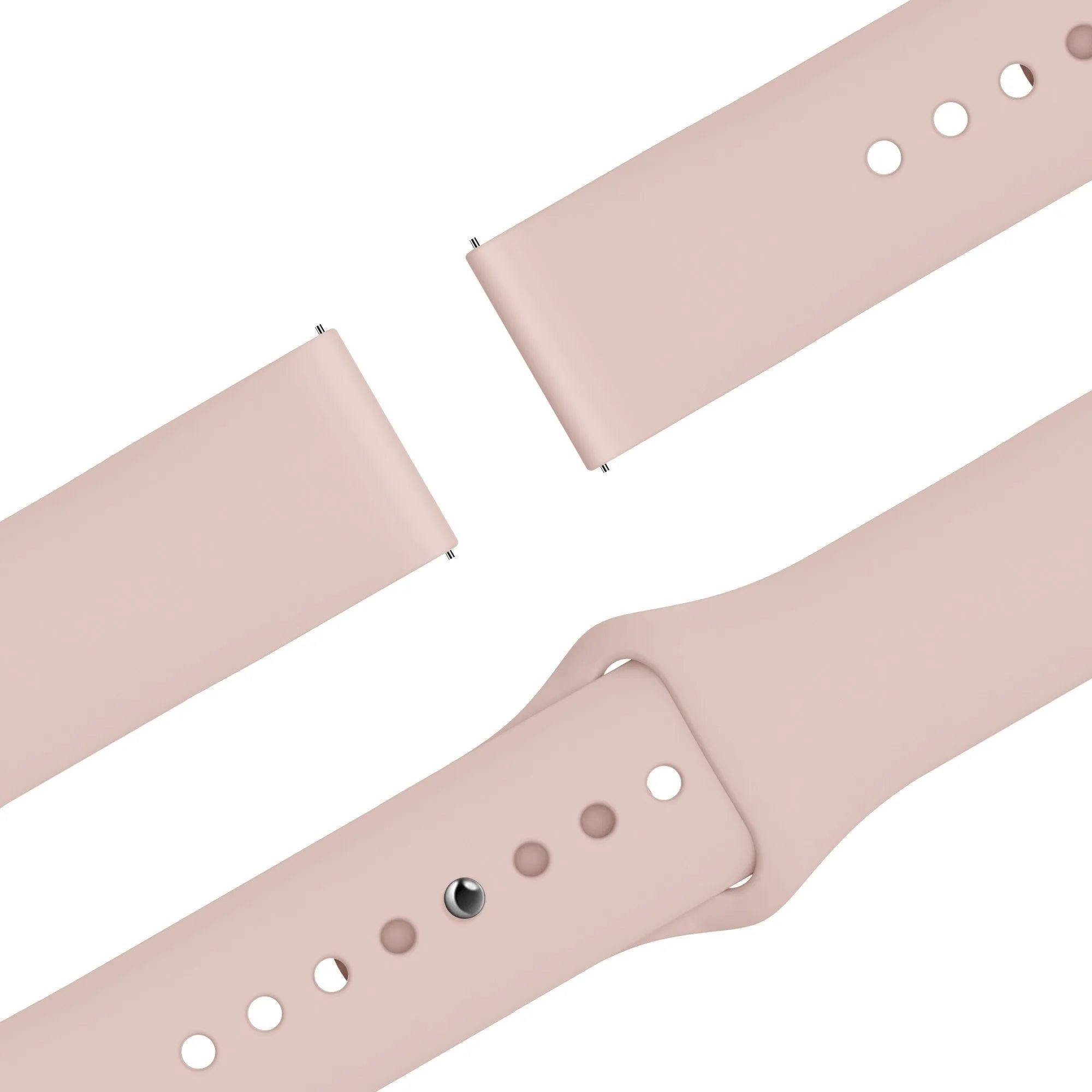 Bandz Amazfit GTS 3 Sport Strap 'Easy Fit' (Light Pink)