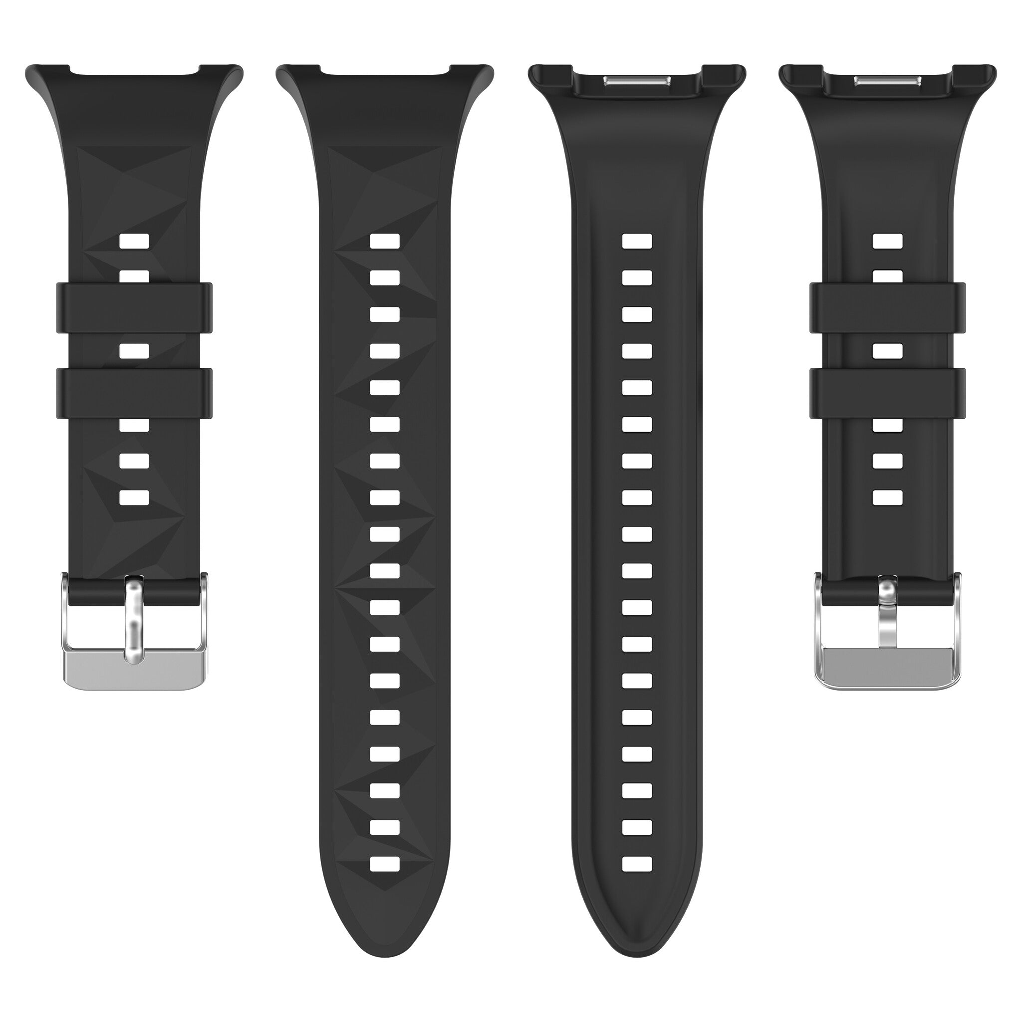 Samsung Galaxy Watch 9 - 44mm Diamond Silicone Strap (Black)