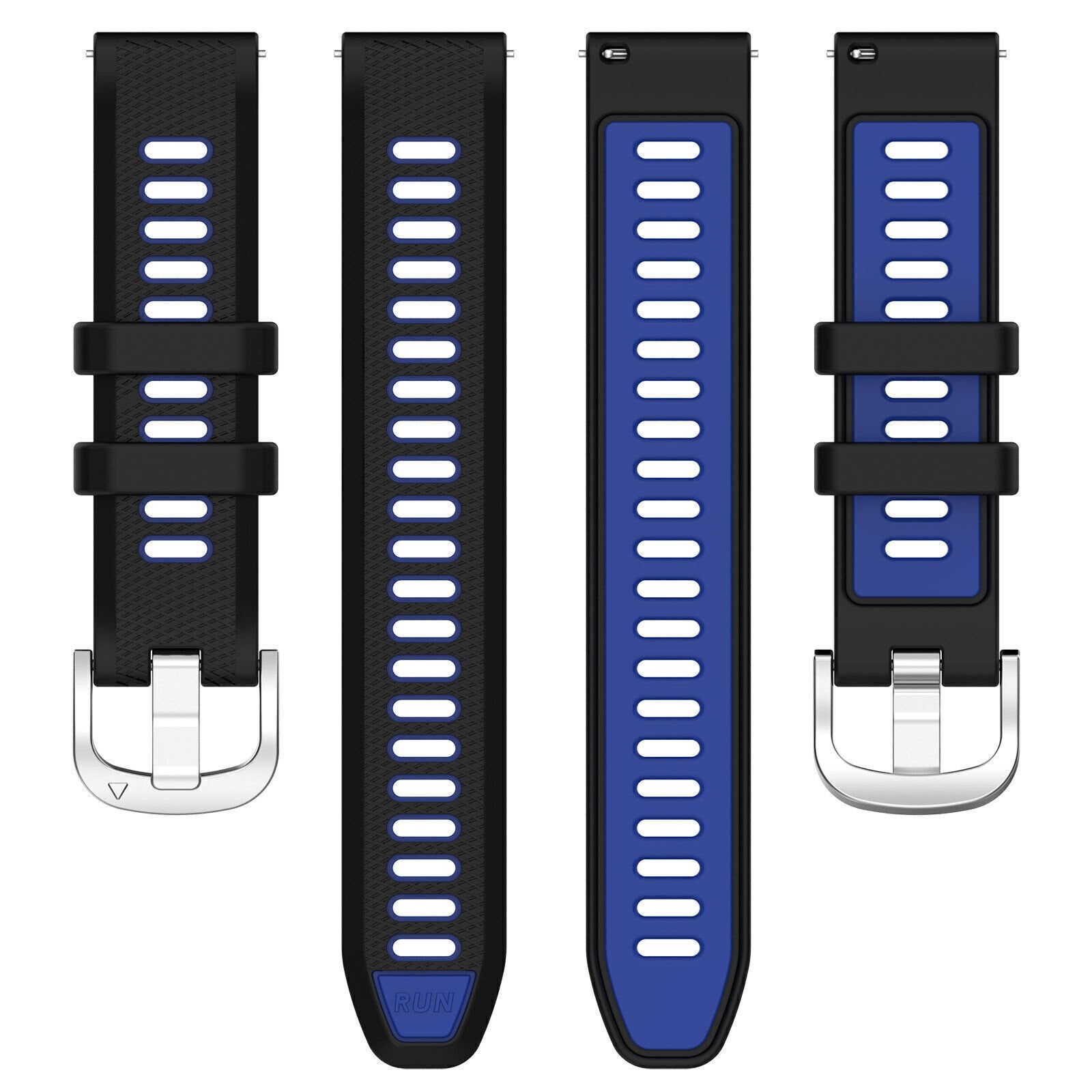 Garmin D2 Air X10 Sport Buckle Strap (Black/Blue)