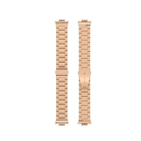 Huawei Watch Fit SE Steel Strap (Rose Gold)