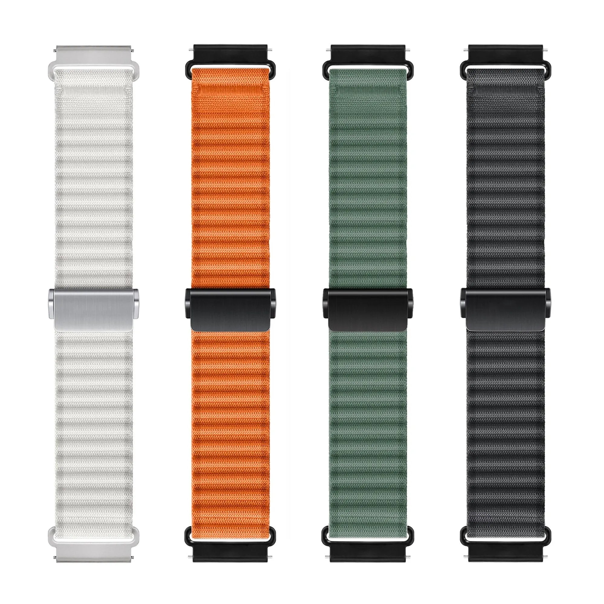 Bracelet nylon Outdoor Amazfit GTS 4 (Mini) (noir)