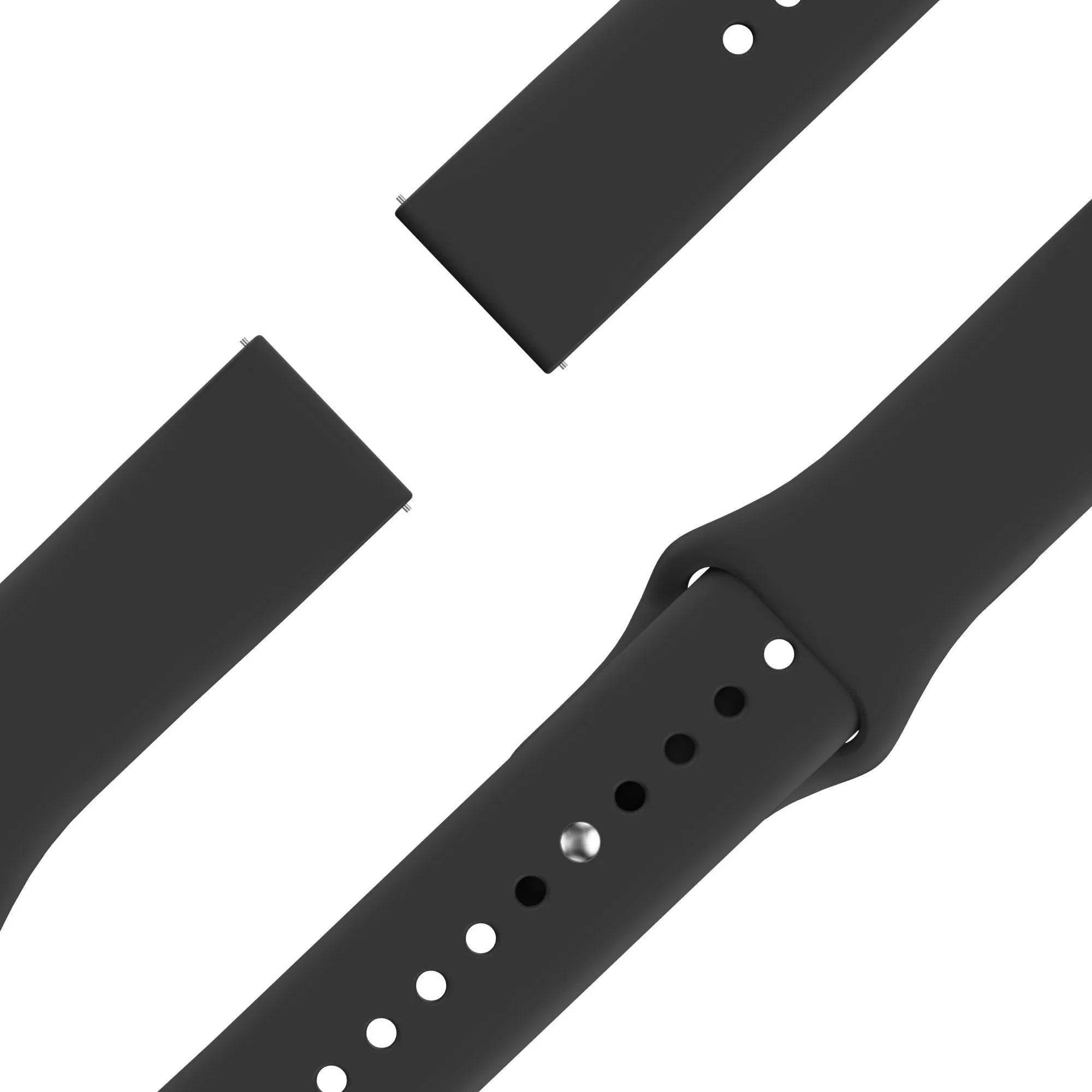 Bandz Suunto Run Sport Strap 'Deluxe' (Black)