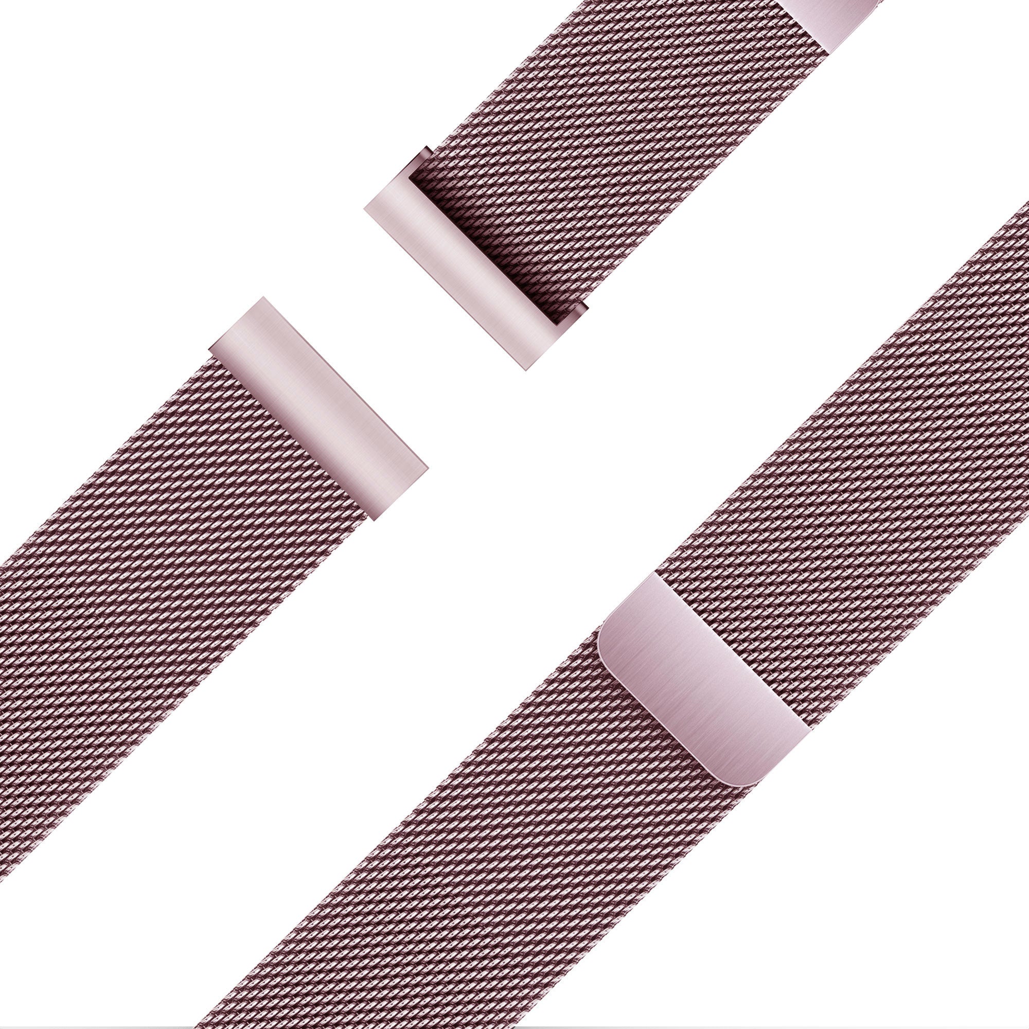 Bandz Bracelet milanais Loop Garmin Venu 2s (rose)