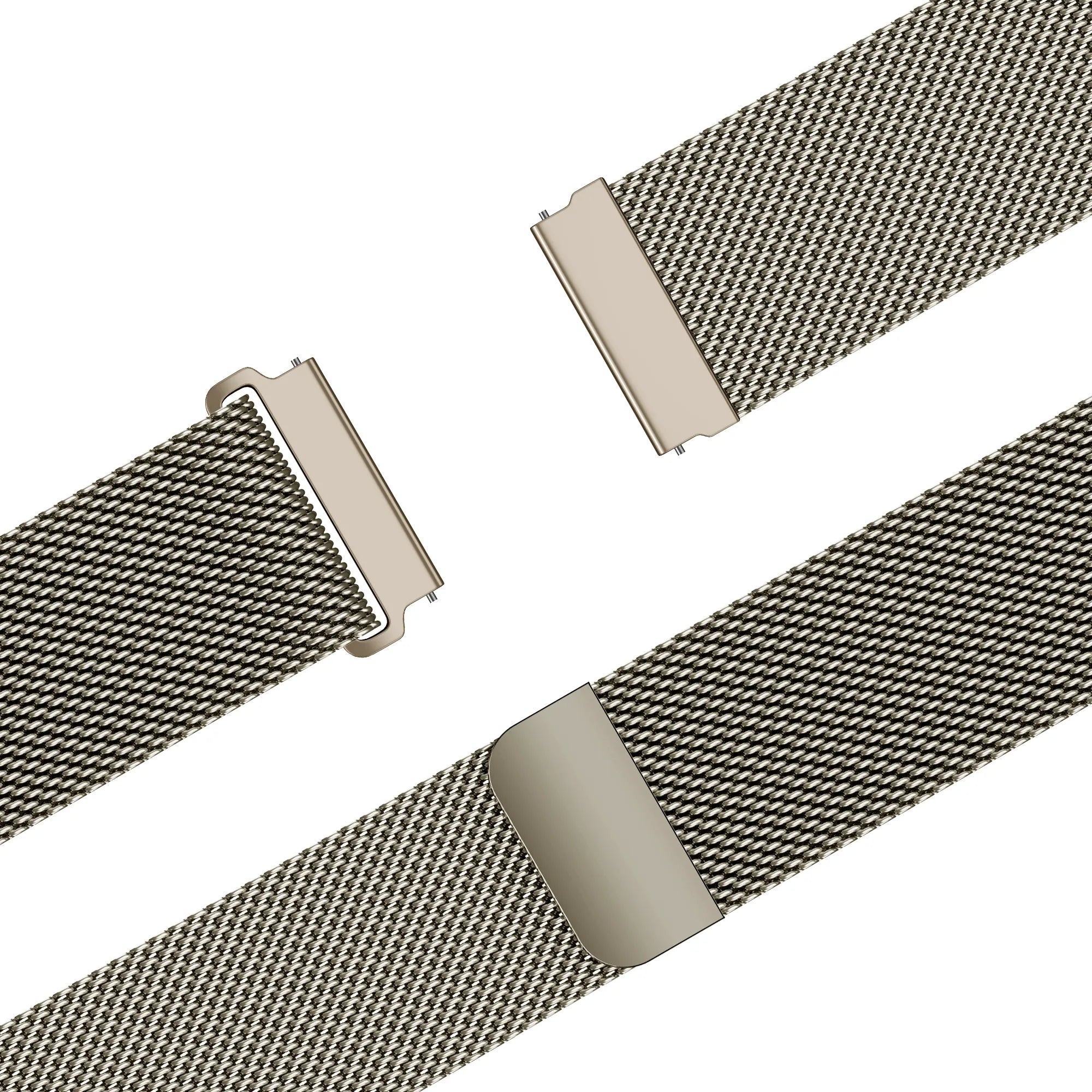 Bandz Bracelet milanais 'Easy fit' Huawei Watch GT 6 - 41mm (lumière stellaire)