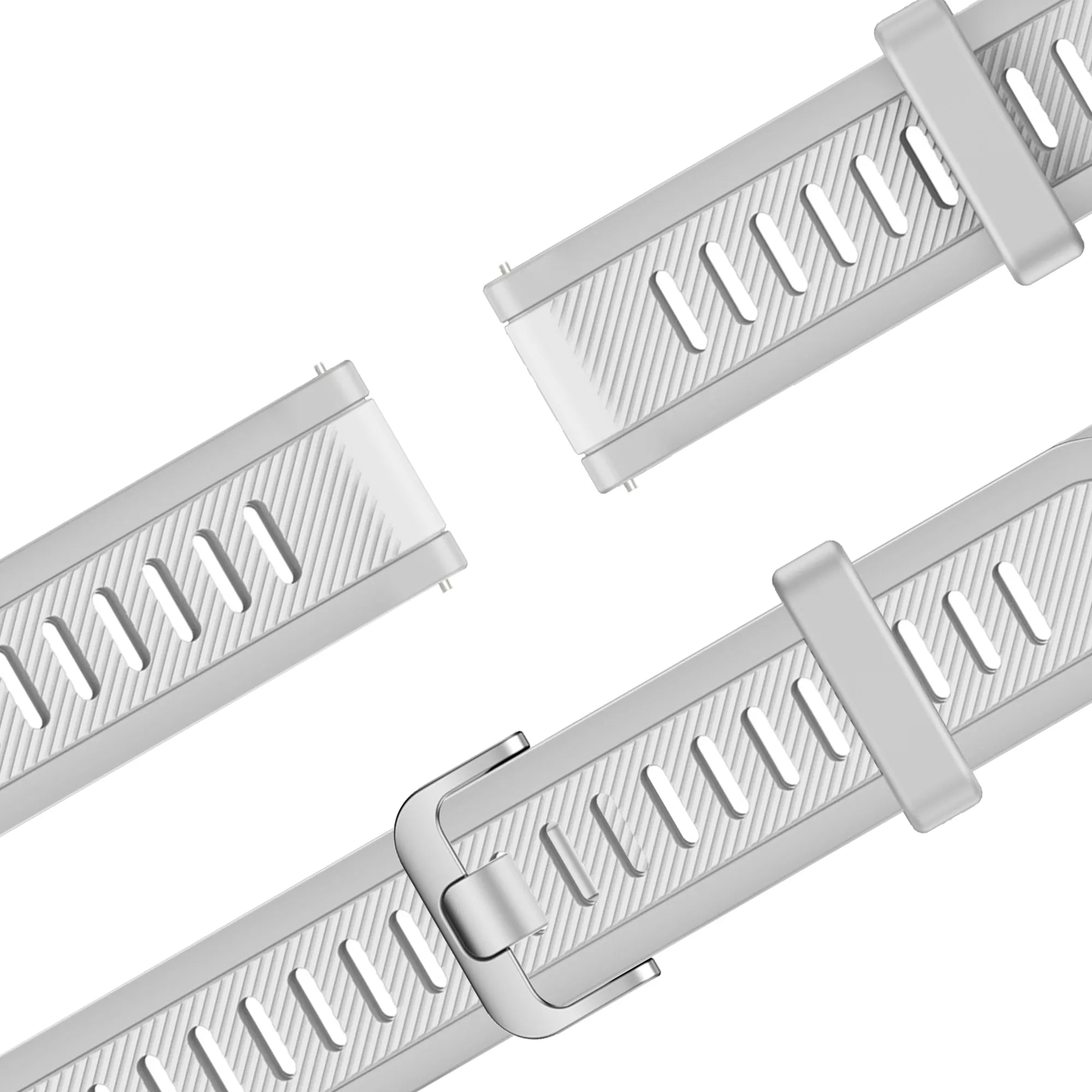 Bandz Garmin D2 Air X15 Dual Buckled Sport Strap (Grey)