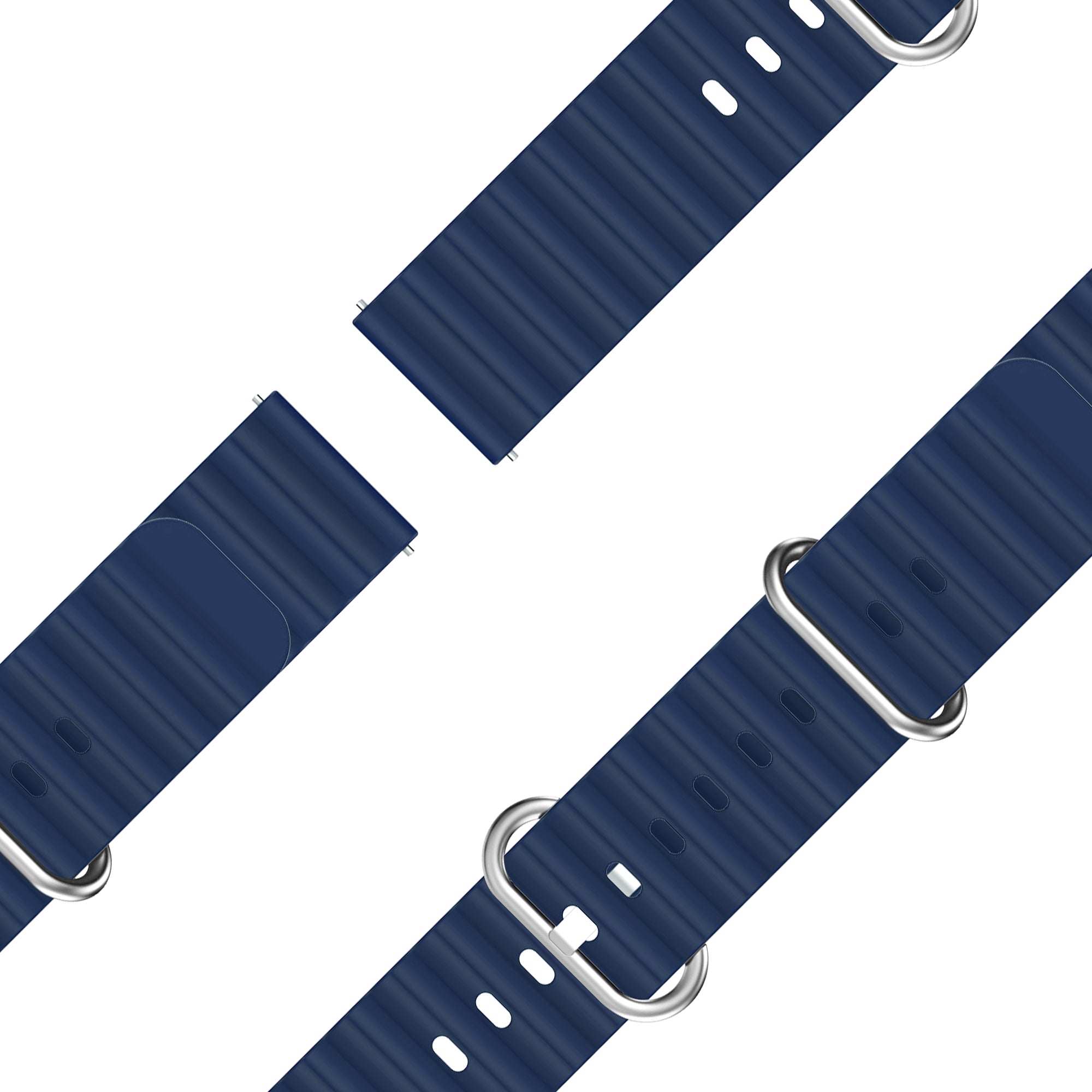 Bandz Garmin Vivomove Style Ocean Strap 'Classic' (Dark Blue)
