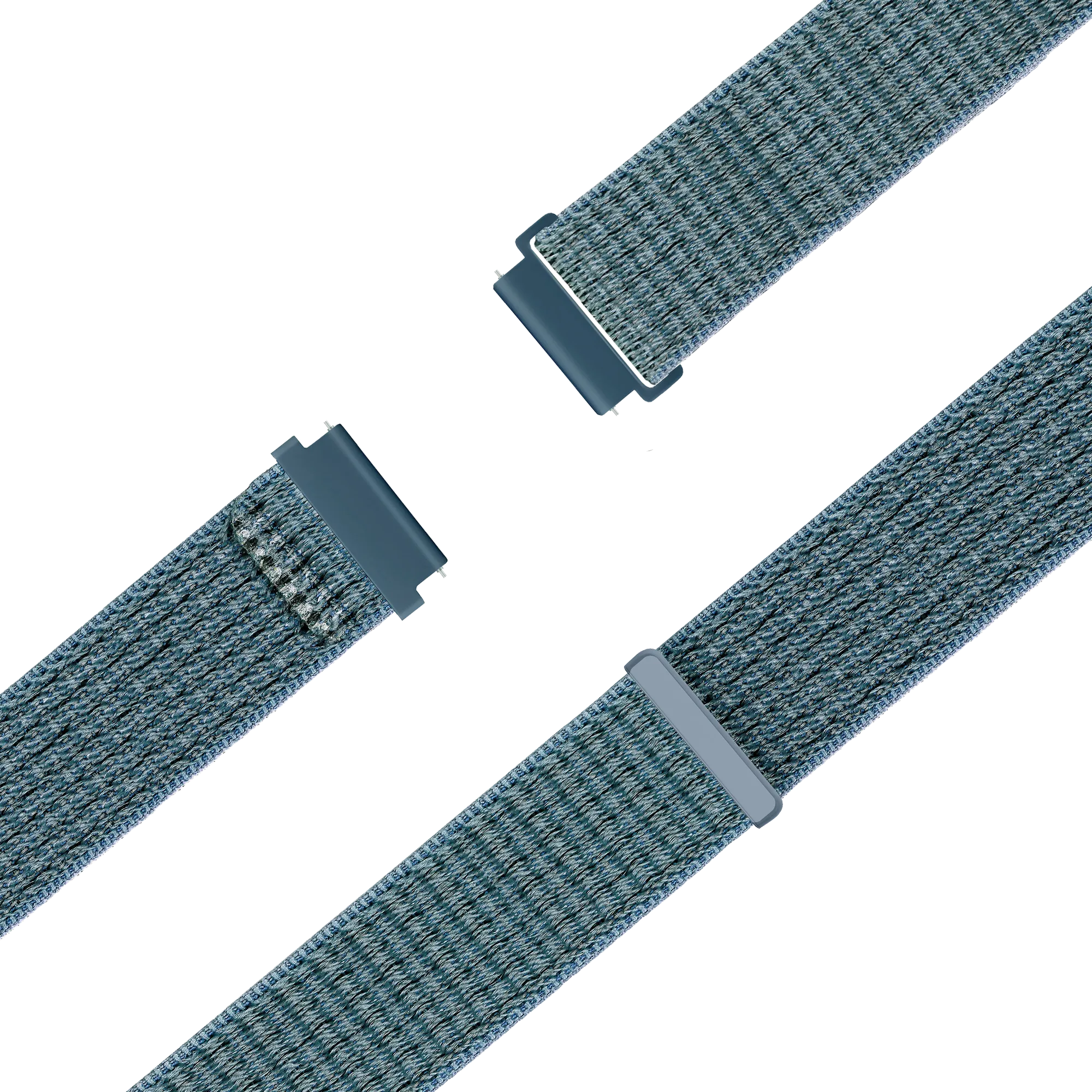 Bandz Bracelet nylon Loop Garmin Forerunner 265s (vert-gris)