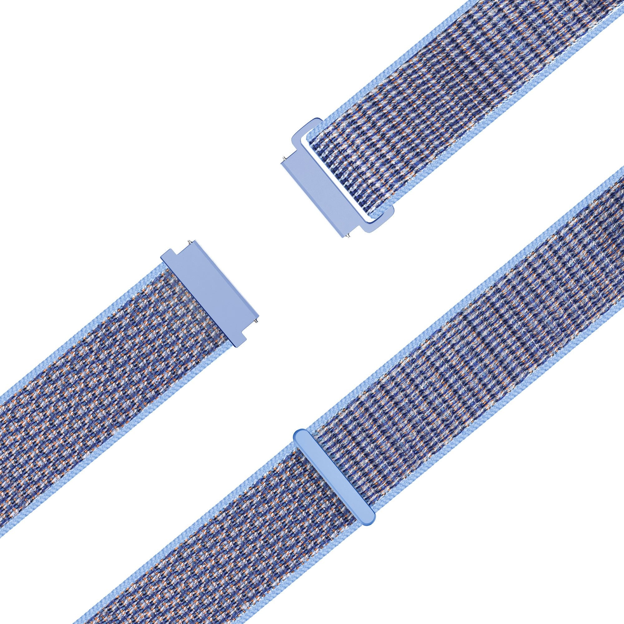 Bandz Bracelet nylon Loop Garmin Vivomove Luxe (bleu clair)