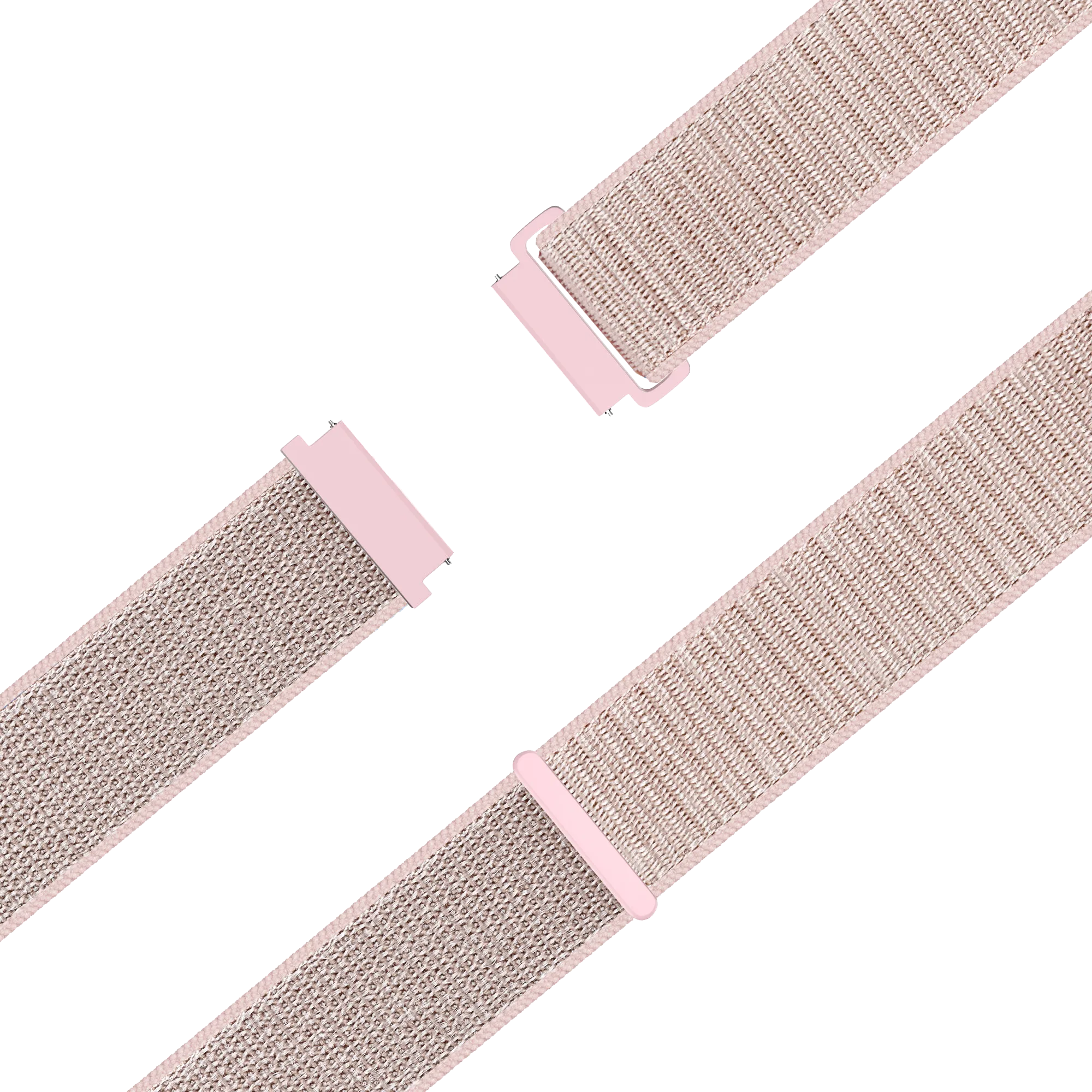 Bandz Bracelet nylon Loop Garmin Forerunner 265s (rose or)