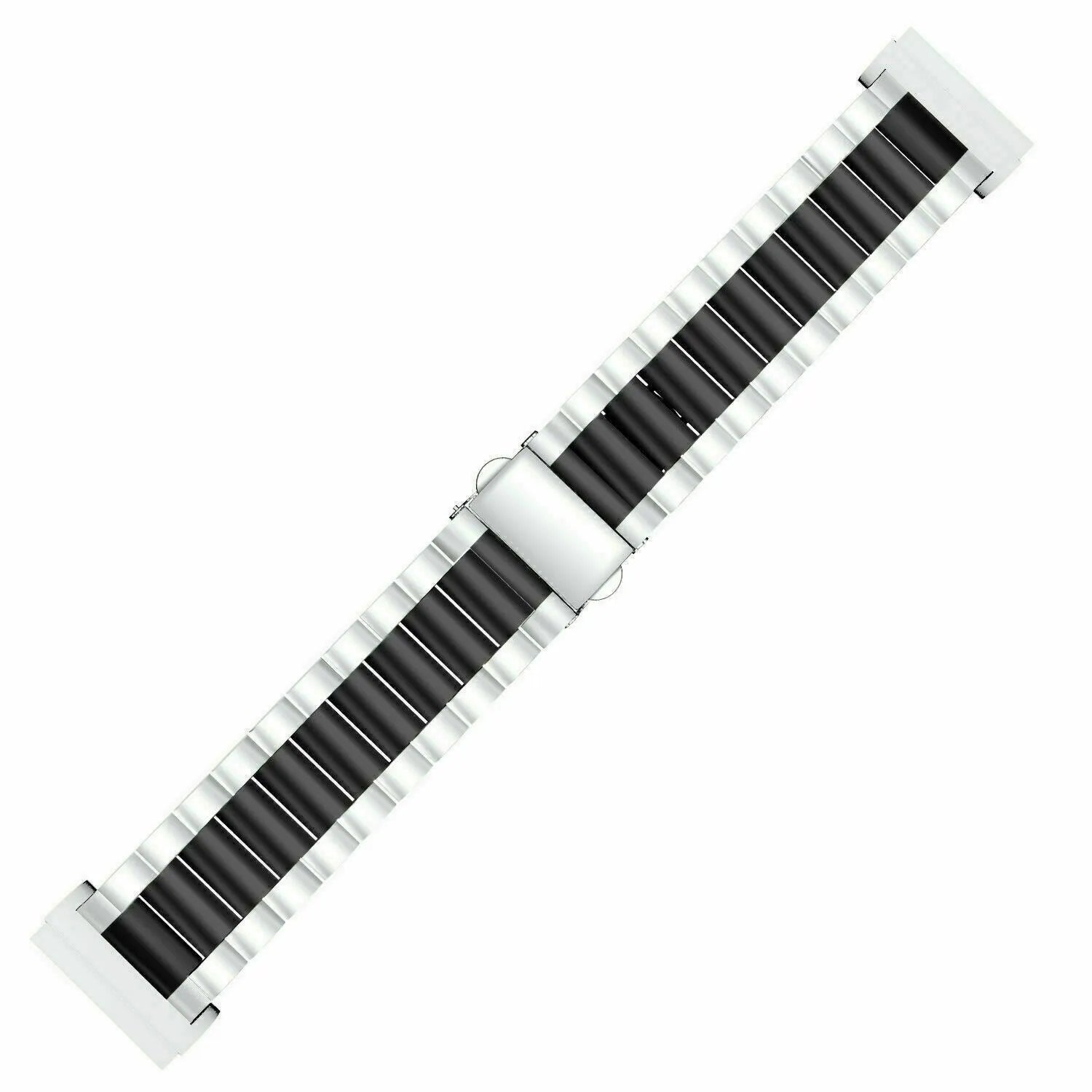 versa-4-stalen-band-Silver-Black-2