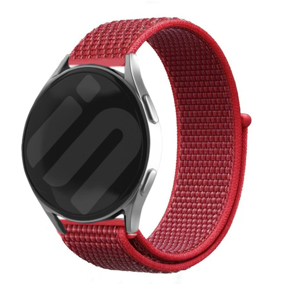 Bracelet nylon Withings Steel HR Sport (rouge foncé)