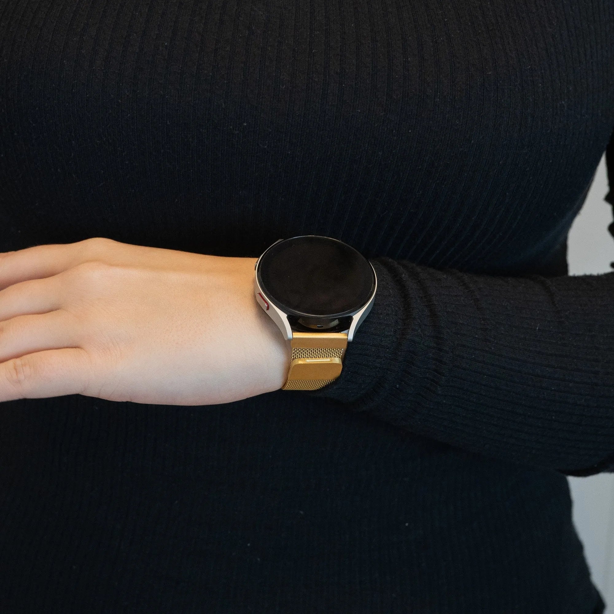 Bandz Bracelet milanaise loop Polar Ignite 2 (or)