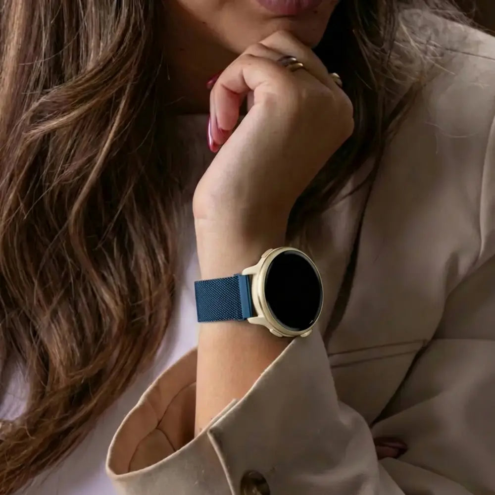 Bracelet Milanais Samsung Galaxy Watch 42mm (bleu)