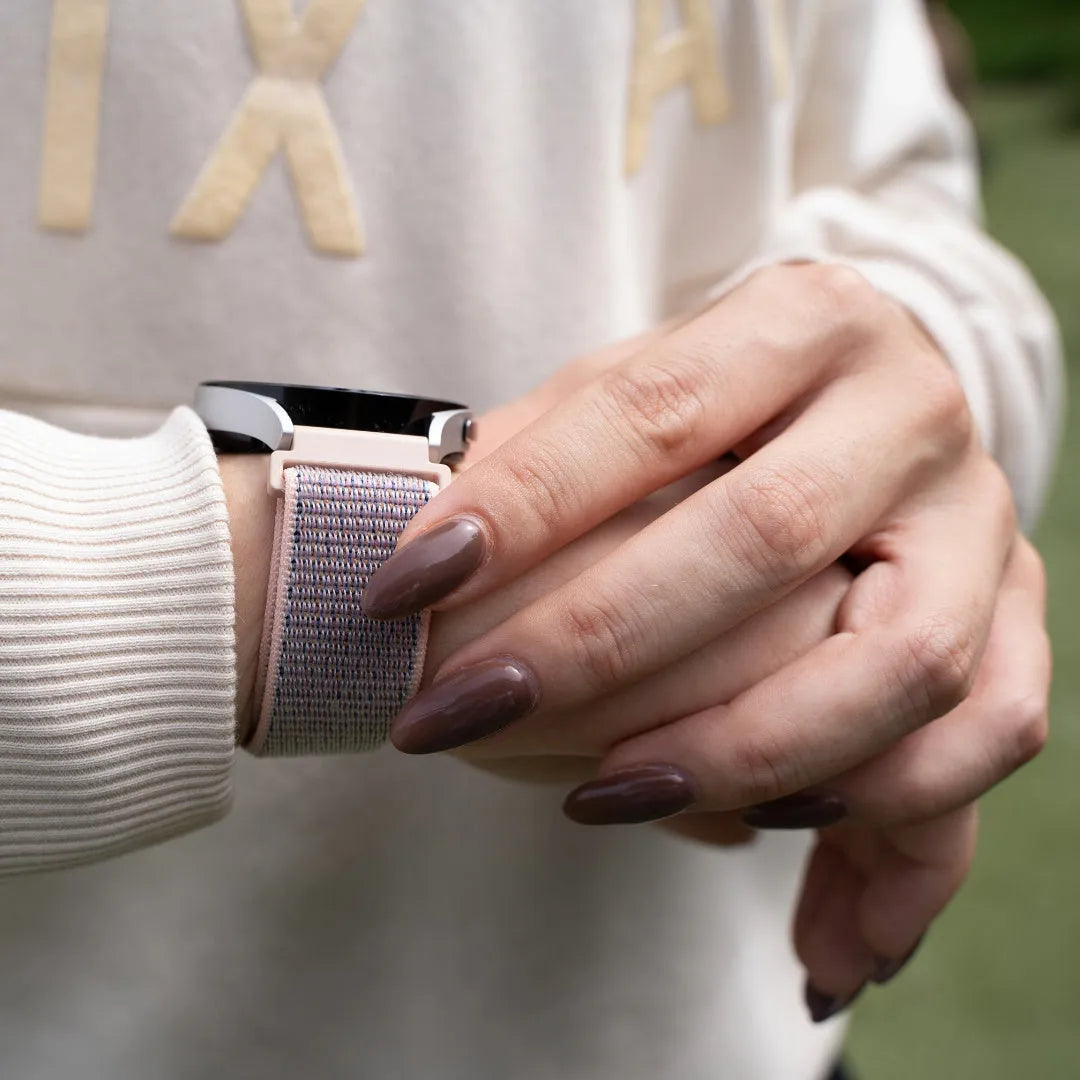 Bracelet nylon Coros Pace 3 (rose sable)