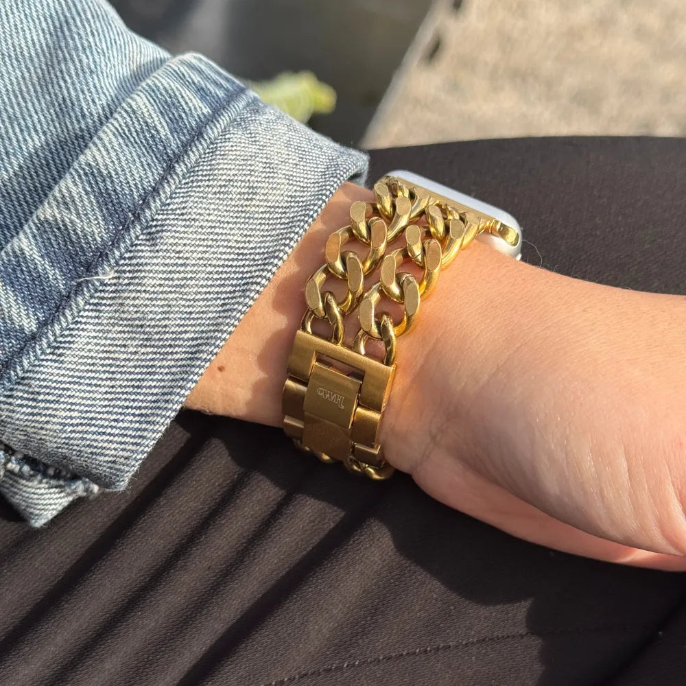 xoxo Wildhearts Bracelet acier Apple Watch - Chain strap (gold) - 38/40/41/42mm