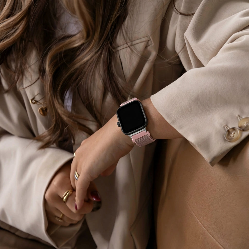 Bracelet nylon Xiaomi Smart Band 8 Pro (rose)